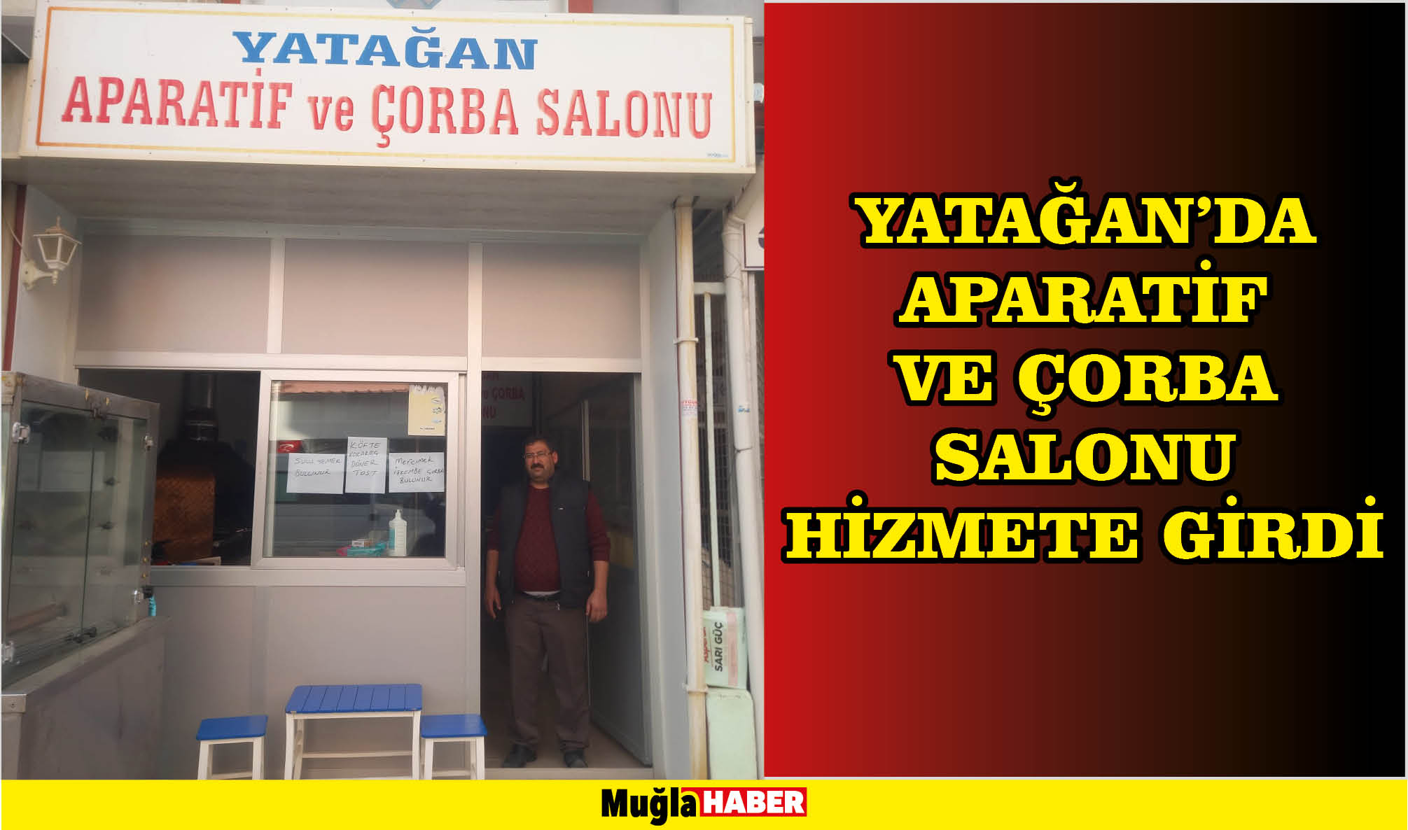 YATAĞAN’DA APARATİF VE ÇORBA SALONU HİZMETE GİRDİ