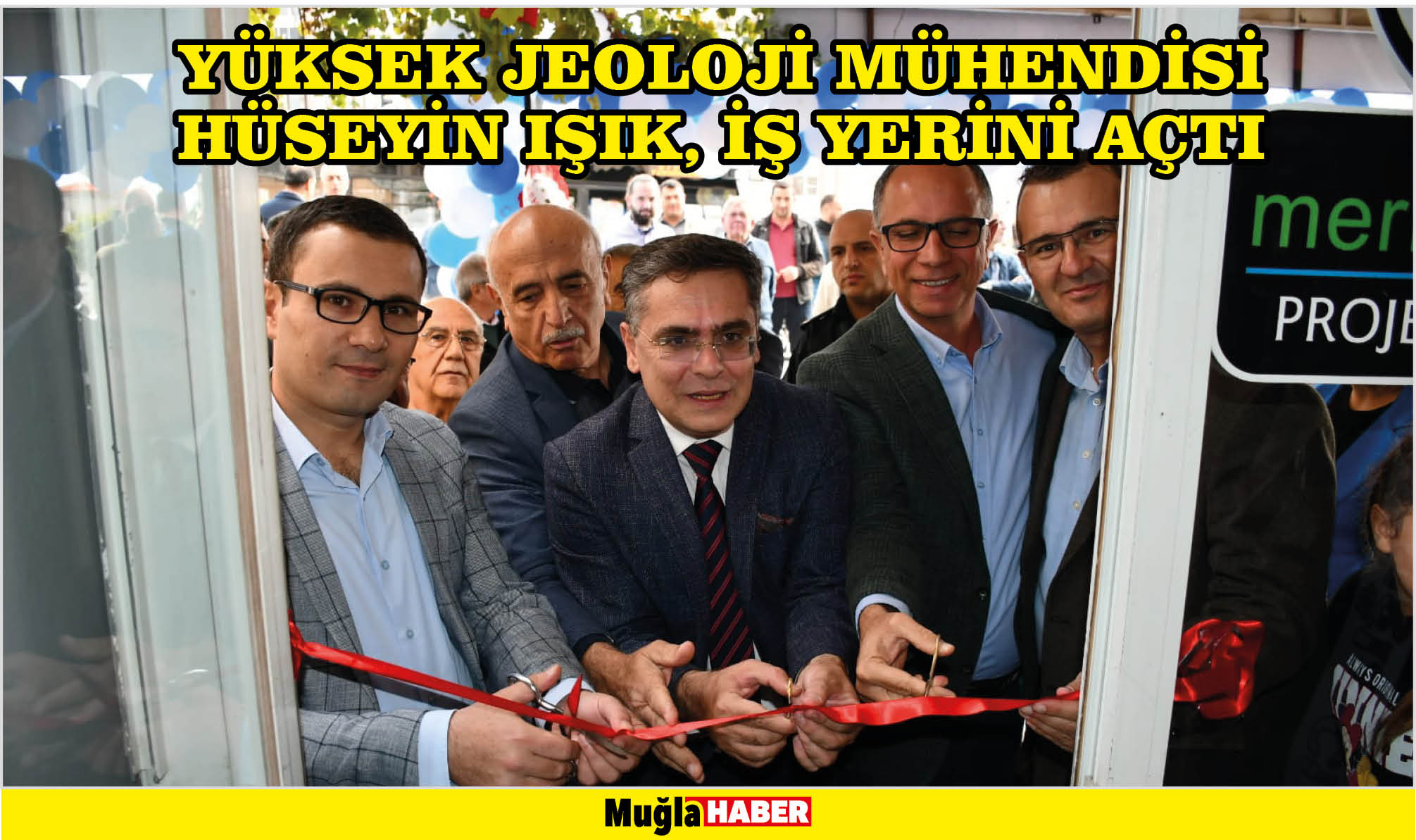 YÜKSEK JEOLOJİ MÜHENDİSİ HÜSEYİN IŞIK, İŞ YERİNİ AÇTI