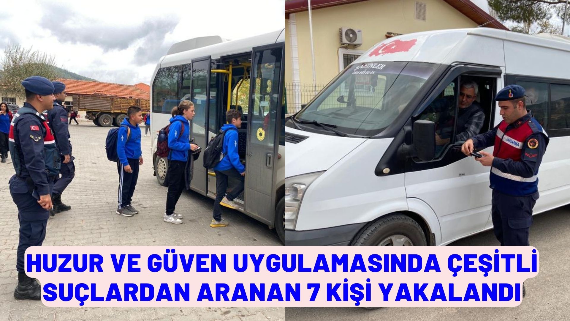 Muğla'da çeşitli suçlardan aranan 7 kişi yakalandı