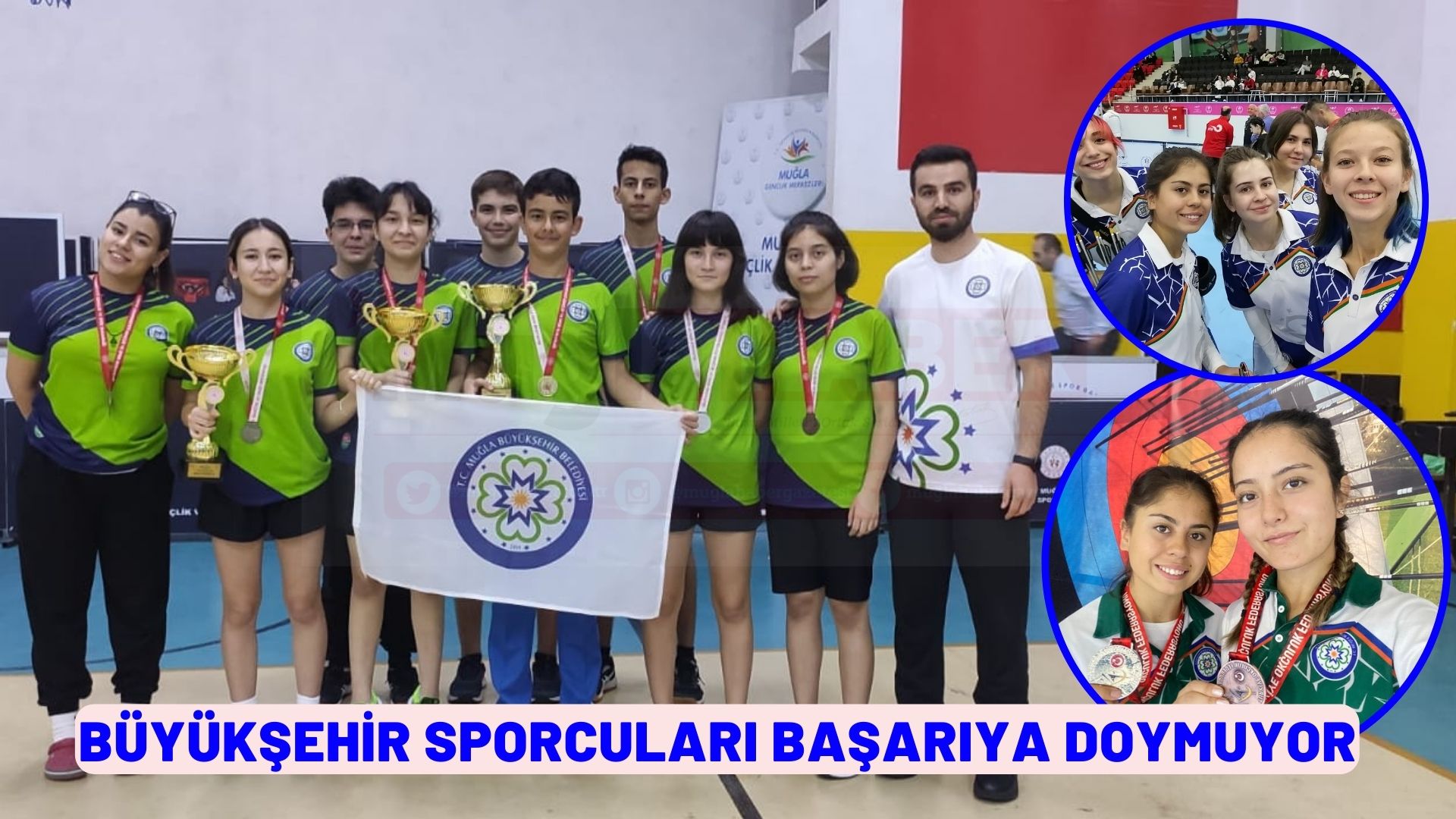 Büyükşehir Sporcuları başarıya doymuyor