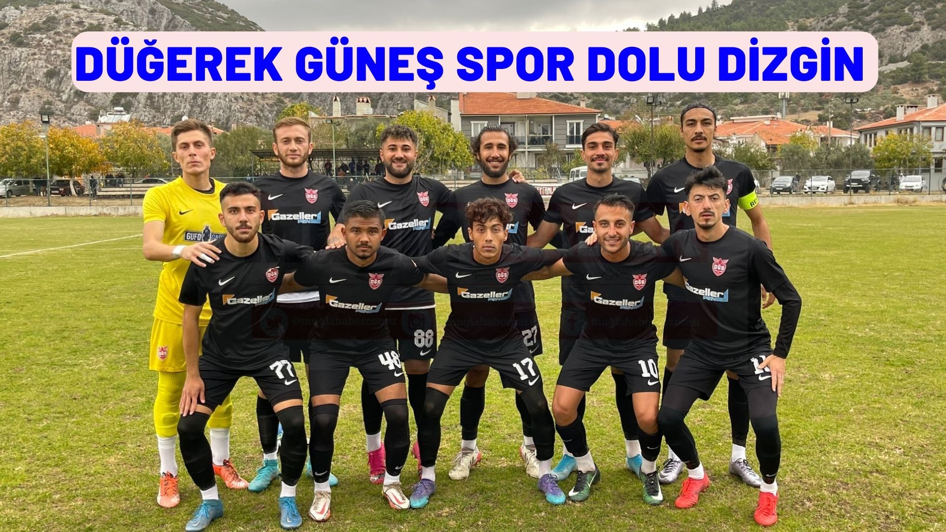 DÜĞEREK GÜNEŞ SPOR DOLU DİZGİN