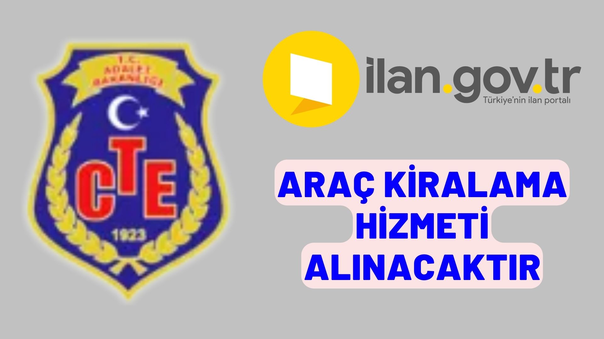 Araç kiralama hizmeti alınacaktır