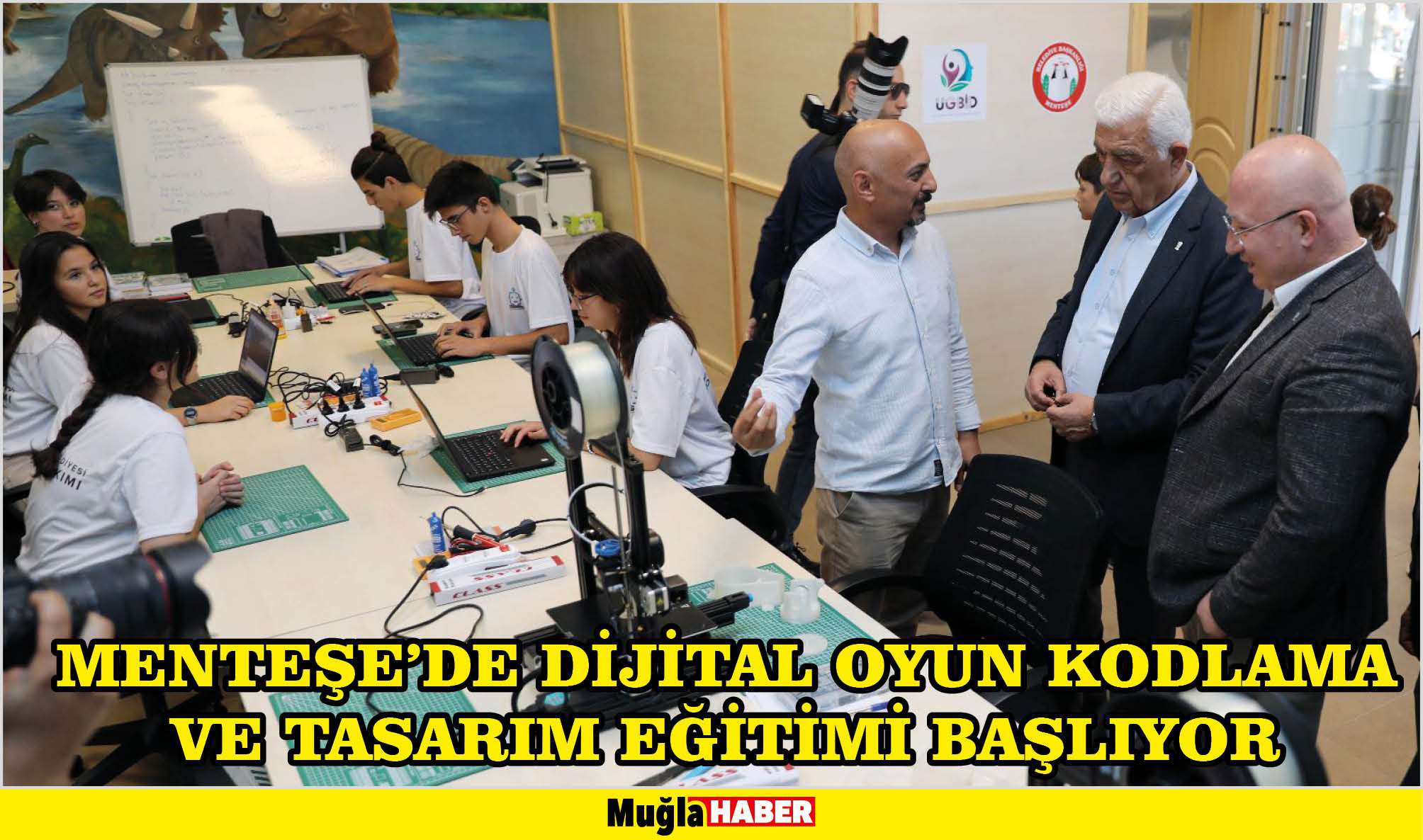 MENTEŞE’DE DİJİTAL OYUN KODLAMA VE TASARIM EĞİTİMİ BAŞLIYOR