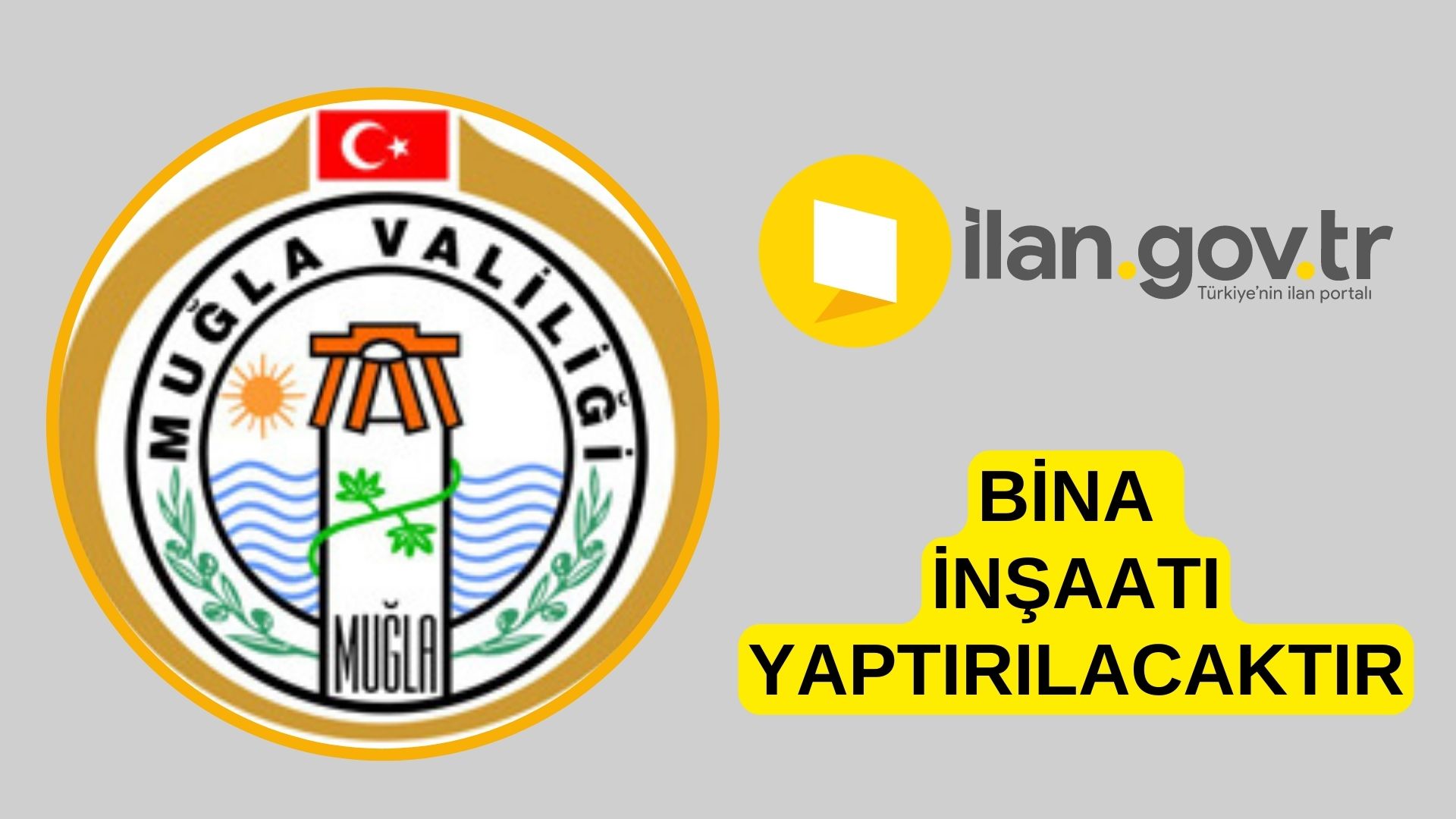 Bina inşaatı yaptırılacaktır