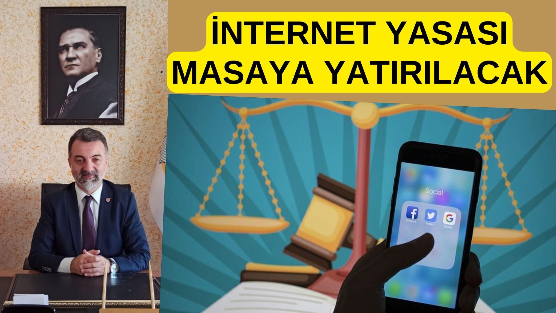 İNTERNET YASASI MASAYA YATIRILACAK