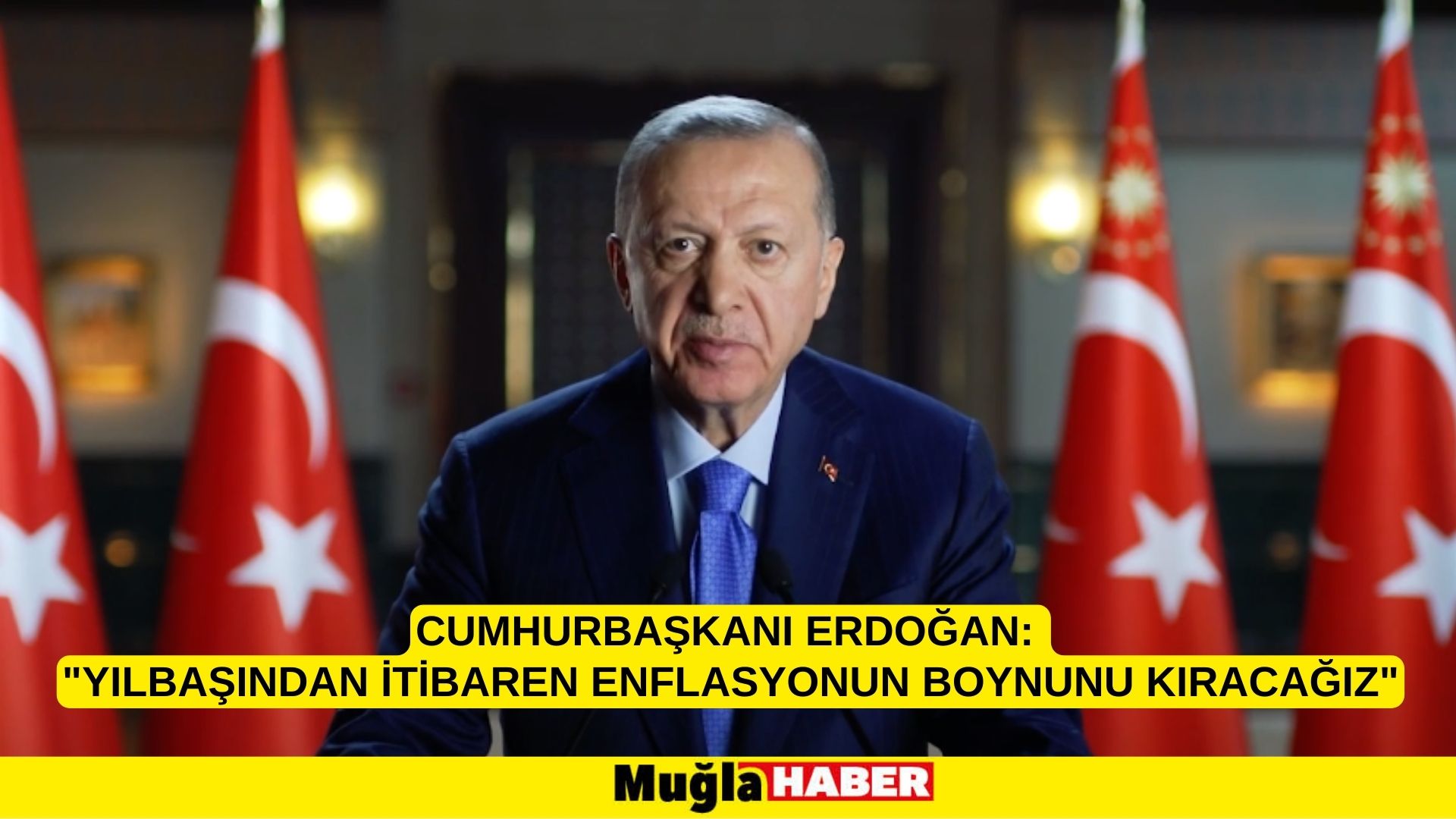 Cumhurbaşkanı Erdoğan: Yılbaşından itibaren enflasyonun boynunu kıracağız