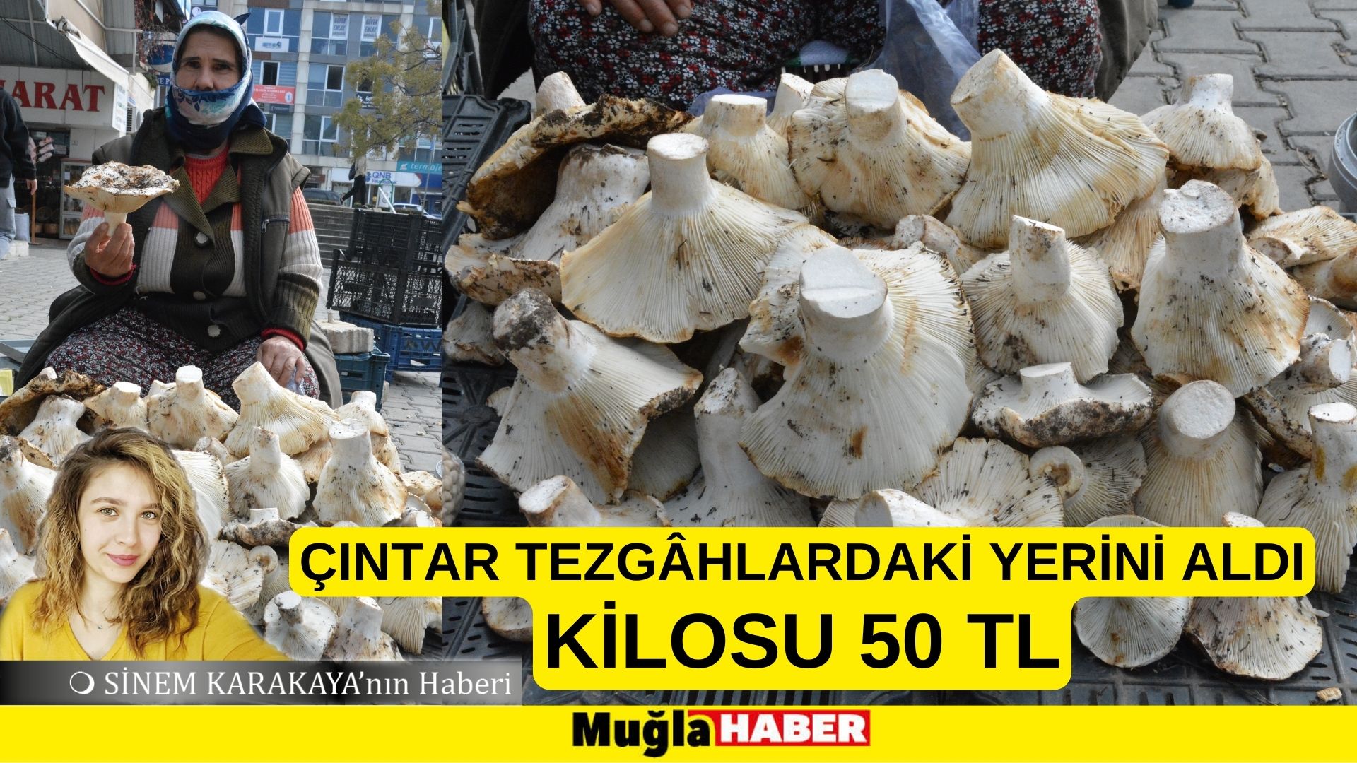 ÇINTAR TEZGÂHLARDAKİ YERİNİ ALDI:  KİLOSU 50 TL