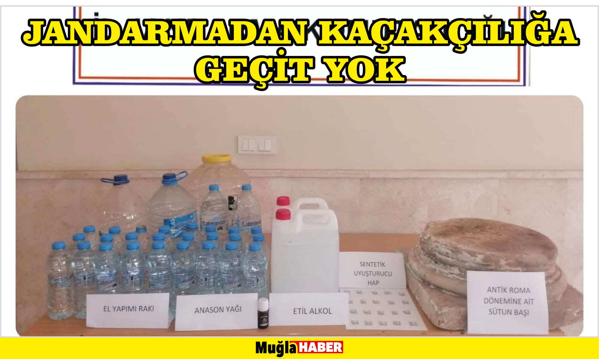 JANDARMADAN KAÇAKÇILIĞA GEÇİT YOK