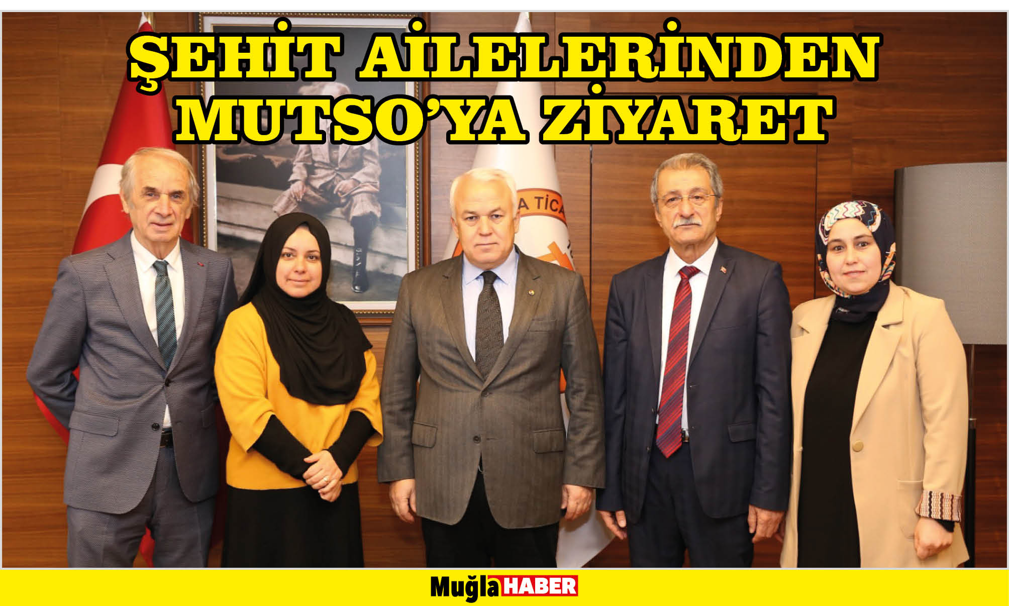 ŞEHİT AİLELERİNDEN MUTSO’YA ZİYARET