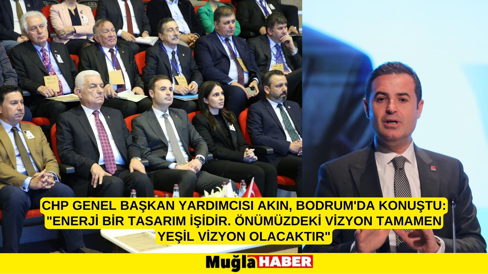 CHP Genel Başkan Yardımcısı Akın, Bodrum'da konuştu: