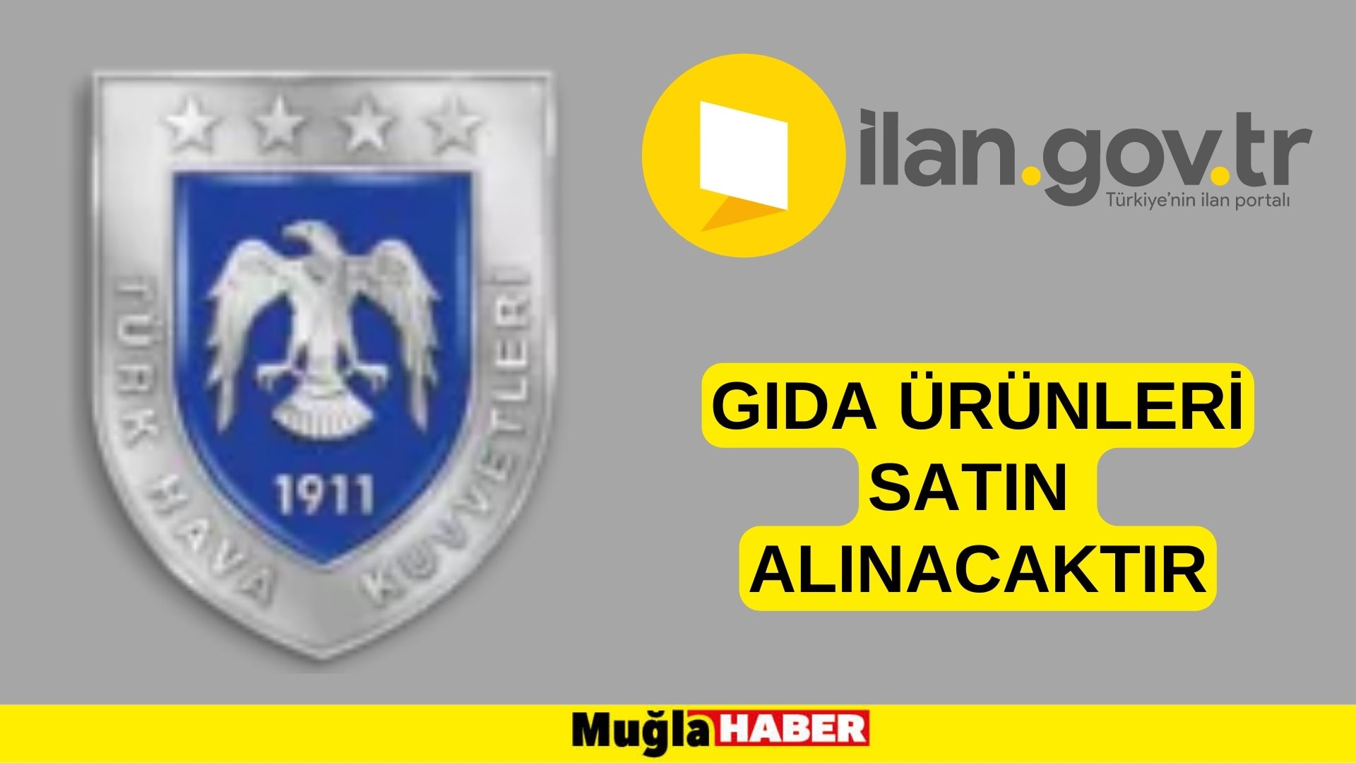 Gıda ürünleri satın alınacaktır