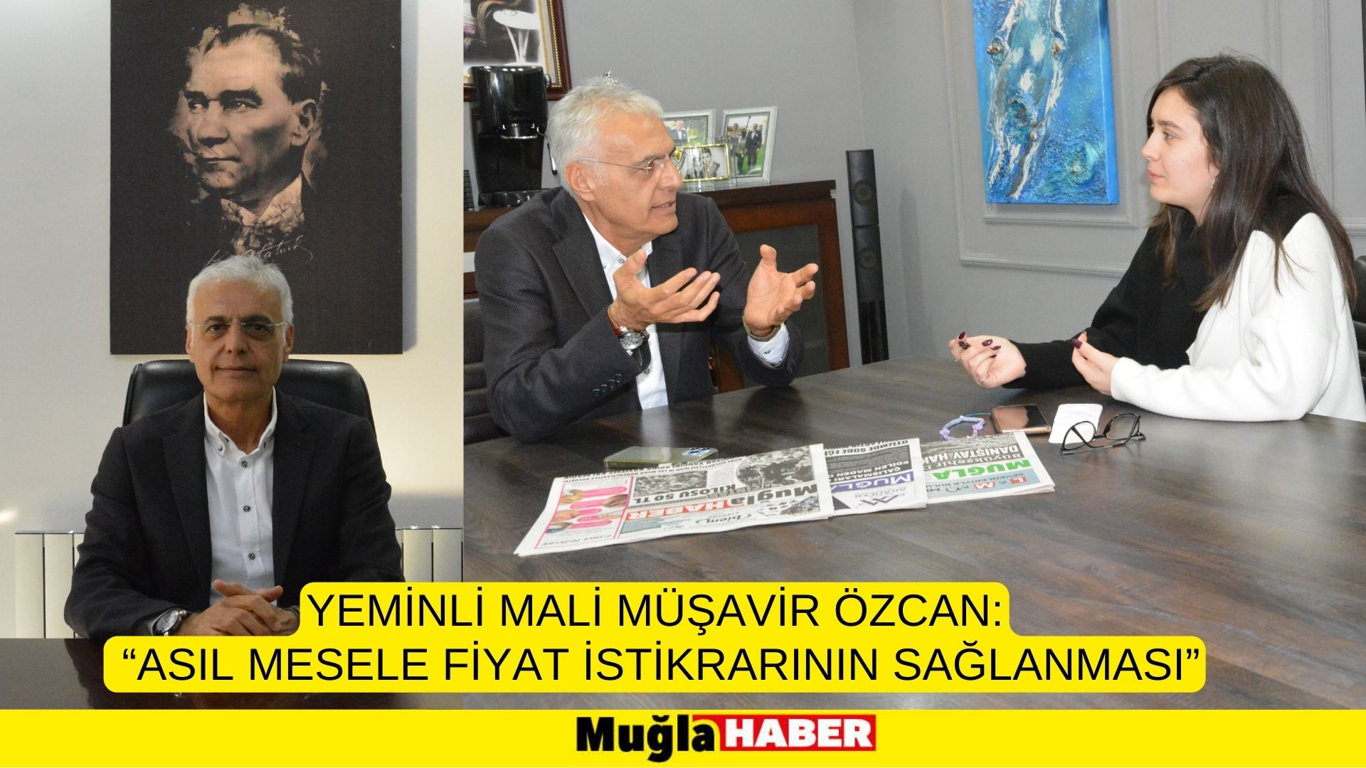 YEMİNLİ MALİ MÜŞAVİR ÖZCAN:  “ASIL MESELE FİYAT İSTİKRARININ SAĞLANMASI”