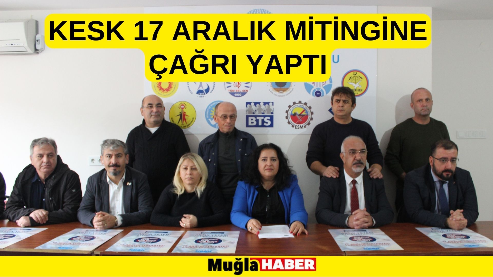 KESK 17 ARALIK MİTİNGİNE ÇAĞRI YAPTI