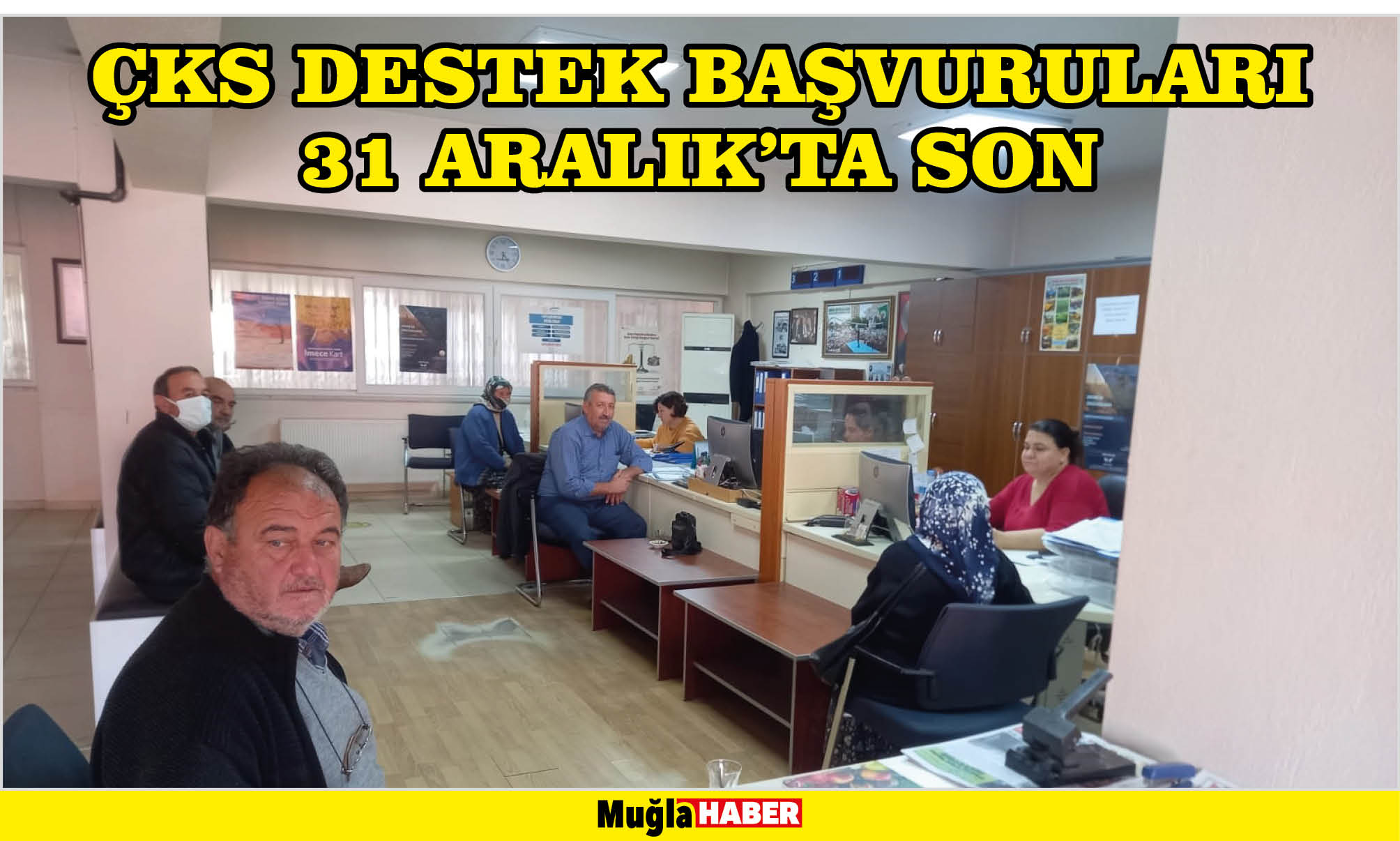 ÇKS DESTEK BAŞVURULARI 31 ARALIK’TA SON