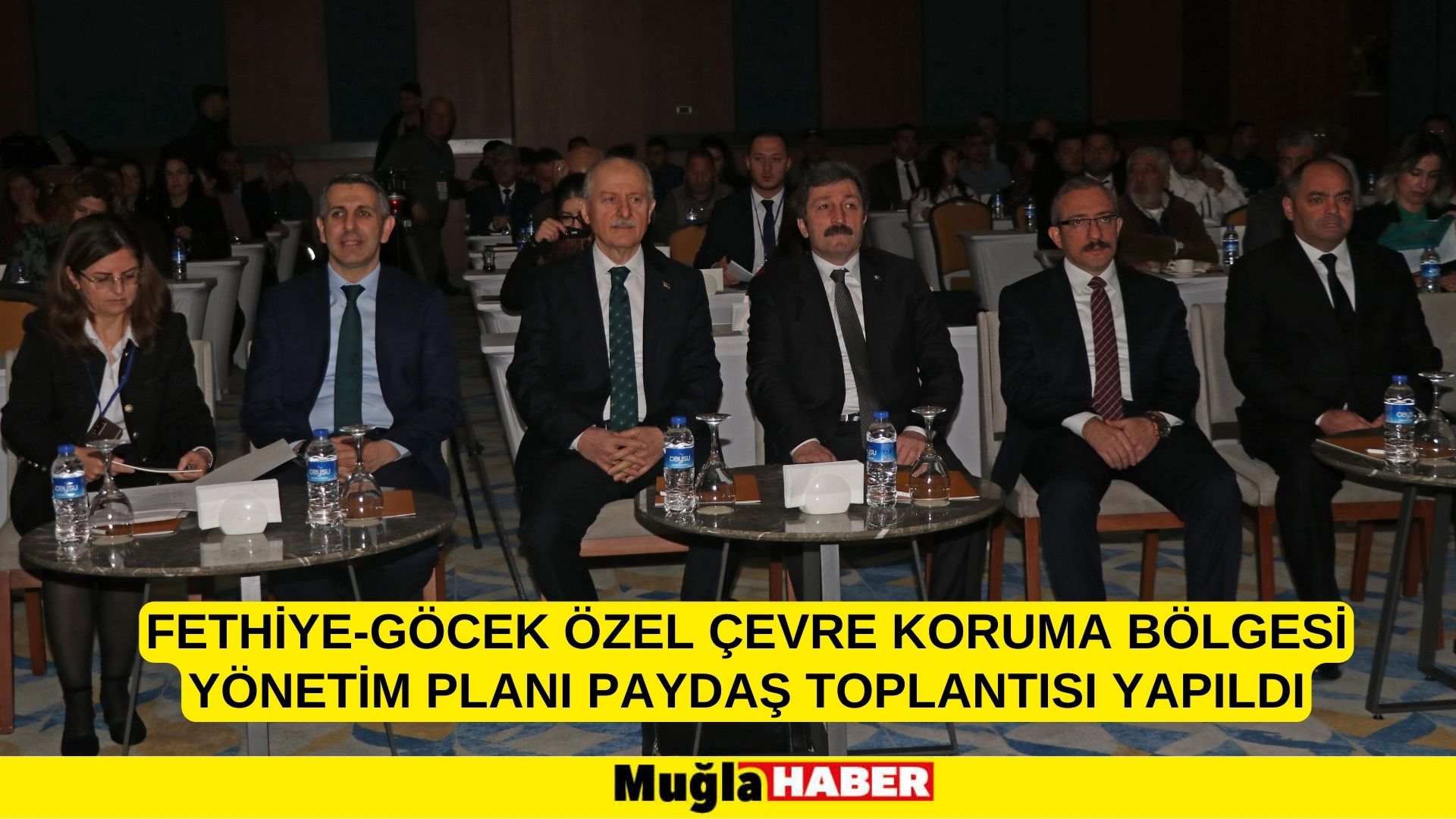 Fethiye-Göcek Özel Çevre Koruma Bölgesi yönetim planı paydaş toplantısı yapıldı