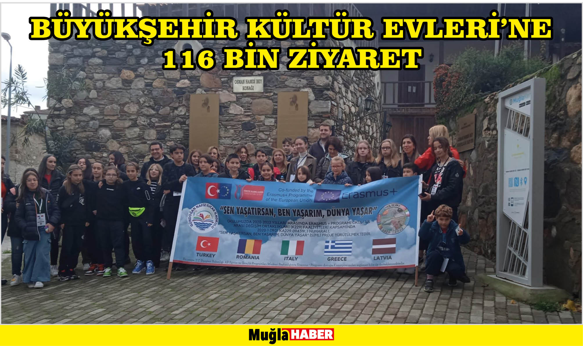 BÜYÜKŞEHİR KÜLTÜR EVLERİ’NE 116 BİN ZİYARET