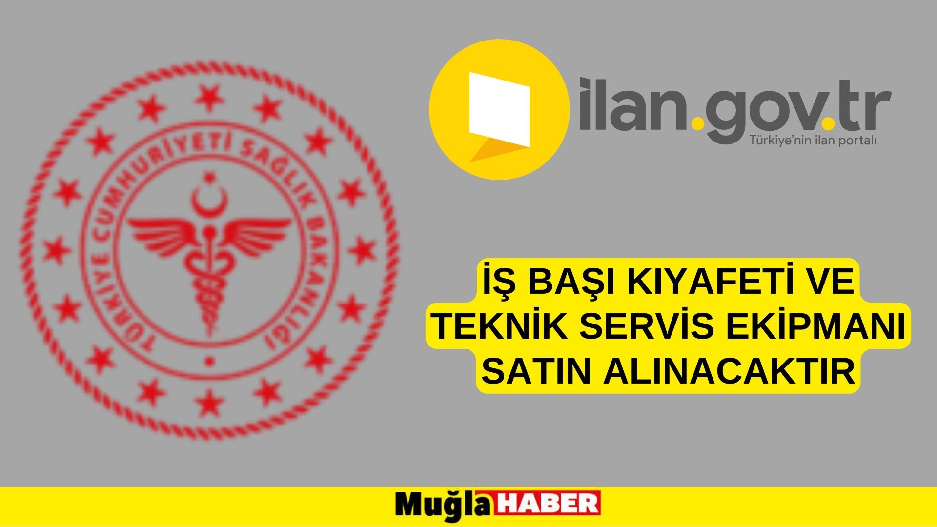 İş başı kıyafeti ve teknik servis ekipmanı satın alınacaktır