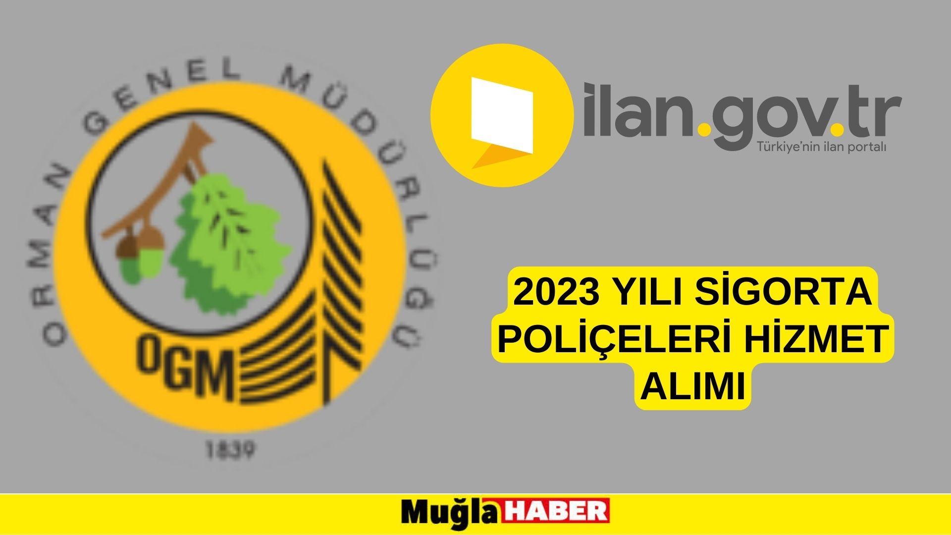 2023 yılı sigorta poliçeleri hizmet alımı