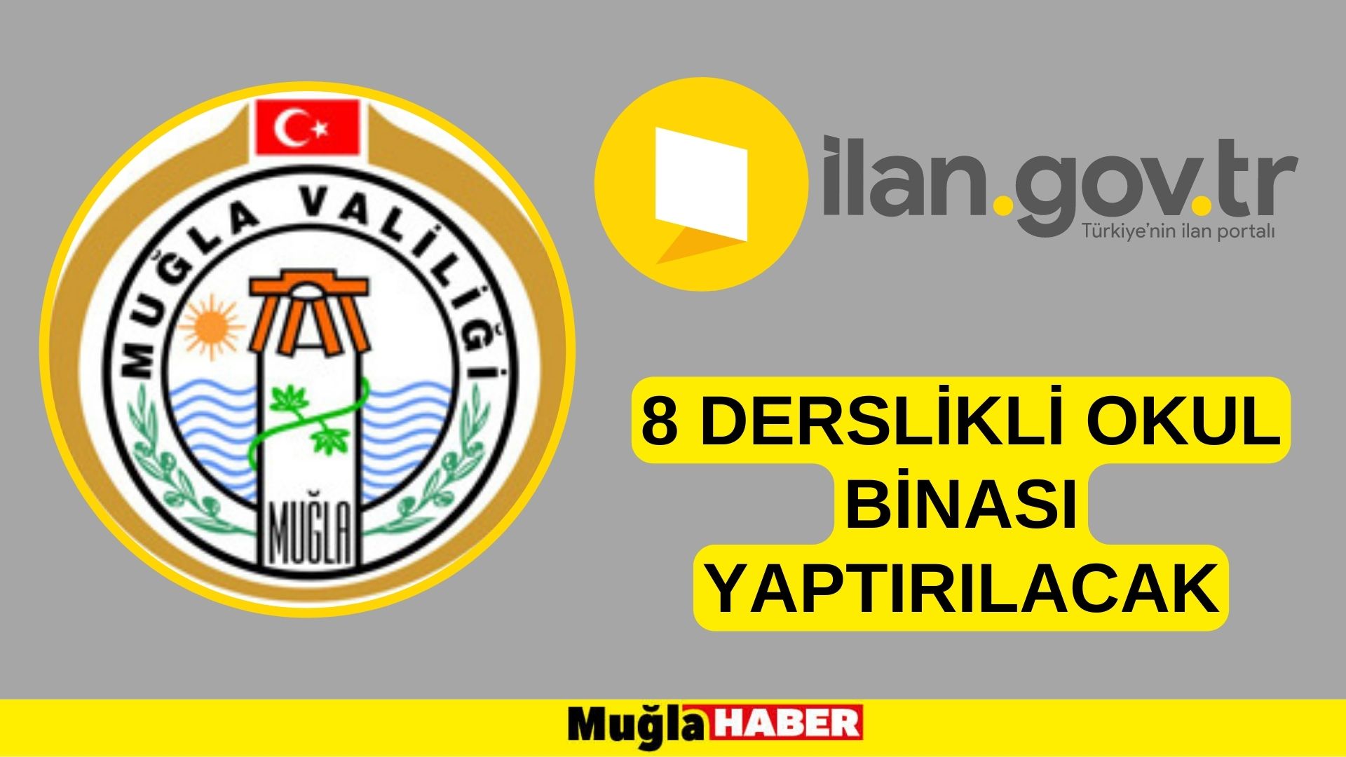 8 derslikli okul binası yaptırılacak