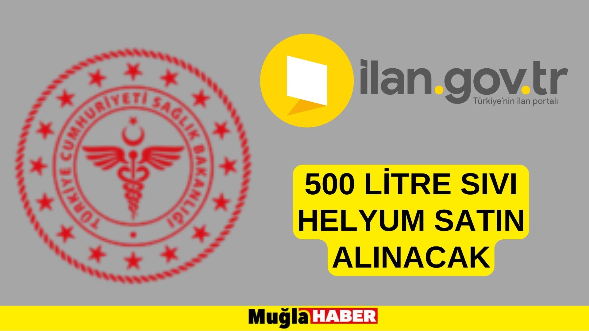 500 litre sıvı helyum satın alınacak