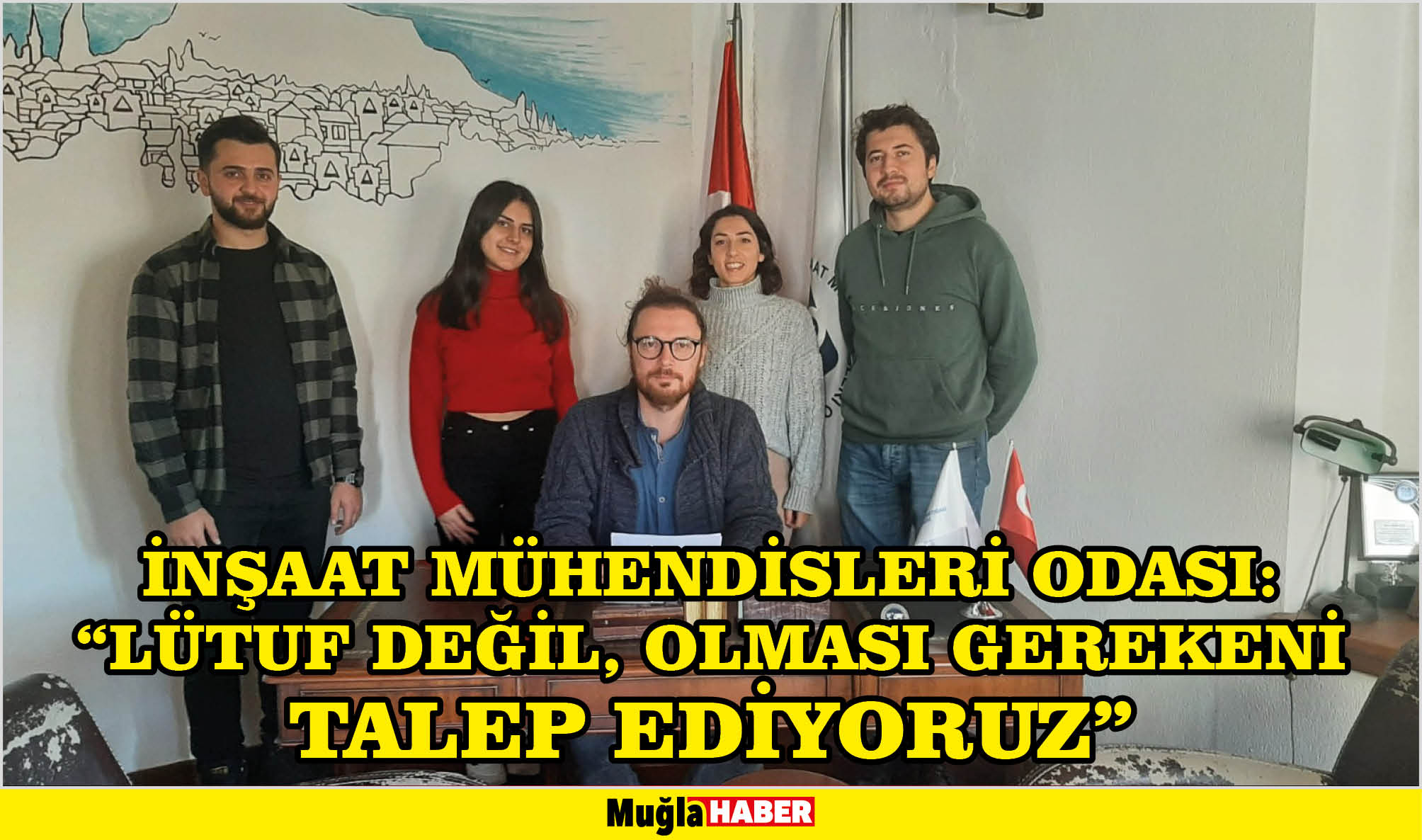 İNŞAAT MÜHENDİSLERİ ODASI:  “LÜTUF DEĞİL, OLMASI GEREKENİ TALEP EDİYORUZ”