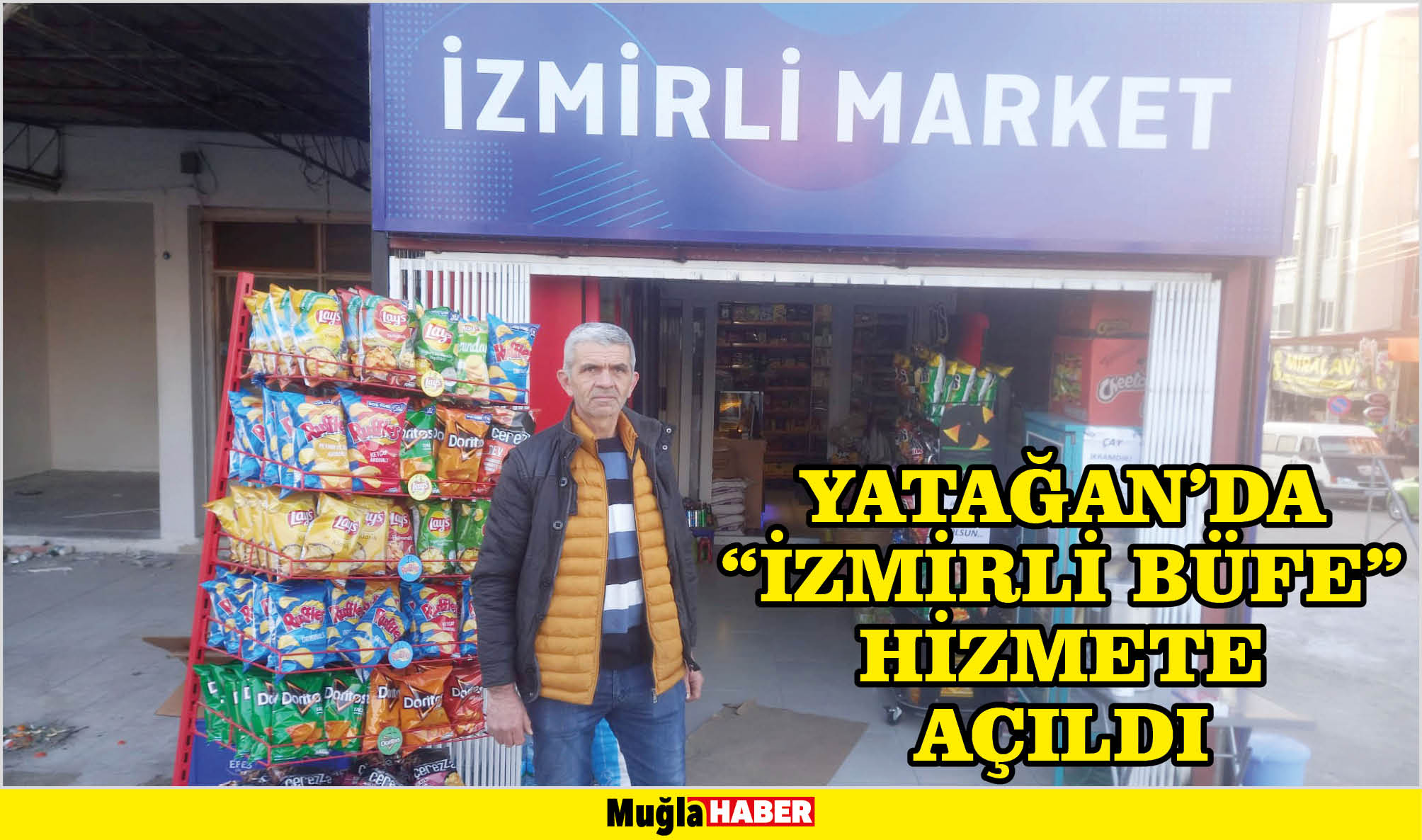 YATAĞAN’DA “İZMİRLİ BÜFE” HİZMETE AÇILDI