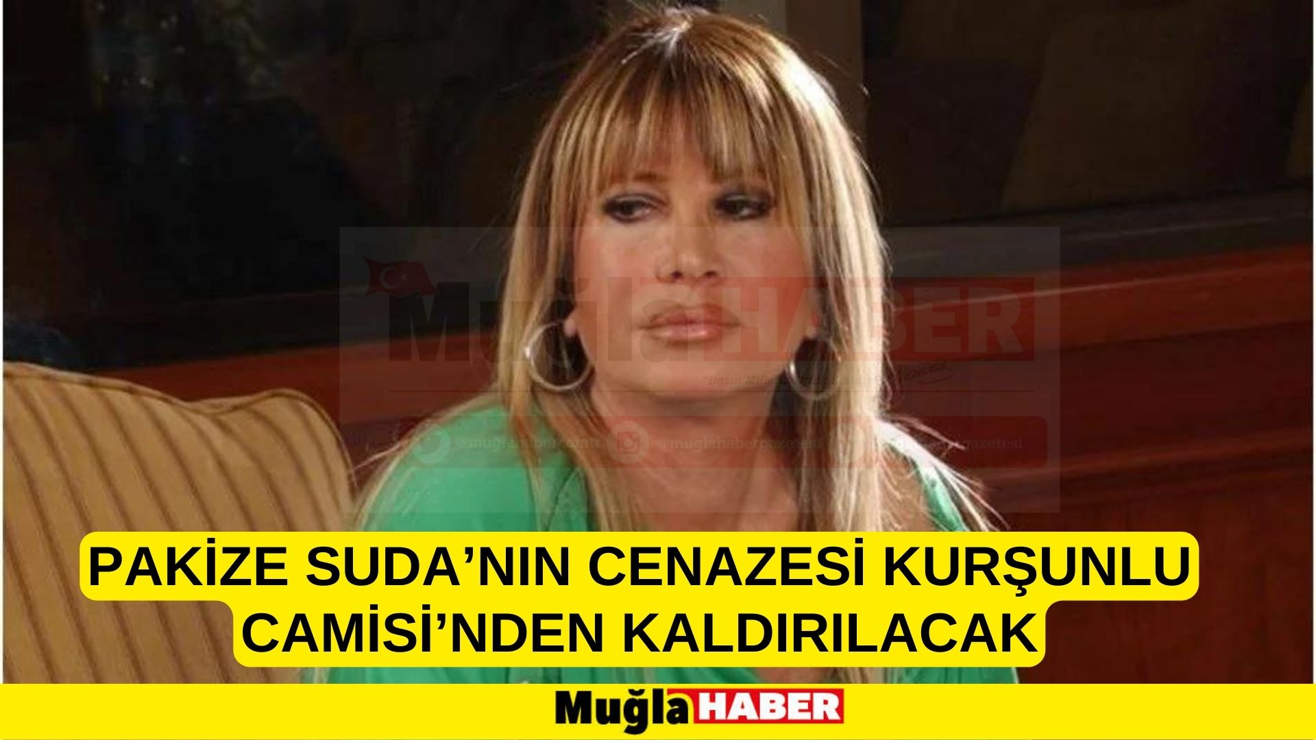 Pakize Suda’nın cenazesi Kurşunlu Camisi’nden kaldırılacak