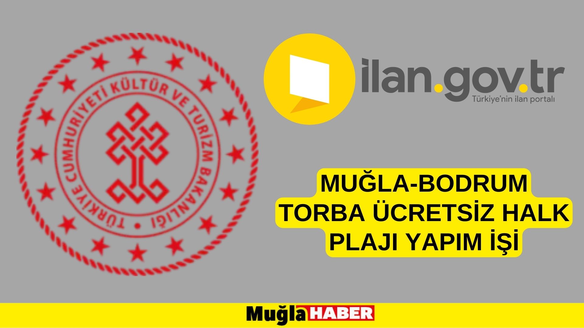 Muğla-Bodrum Torba Ücretsiz Halk Plajı Yapım İşi