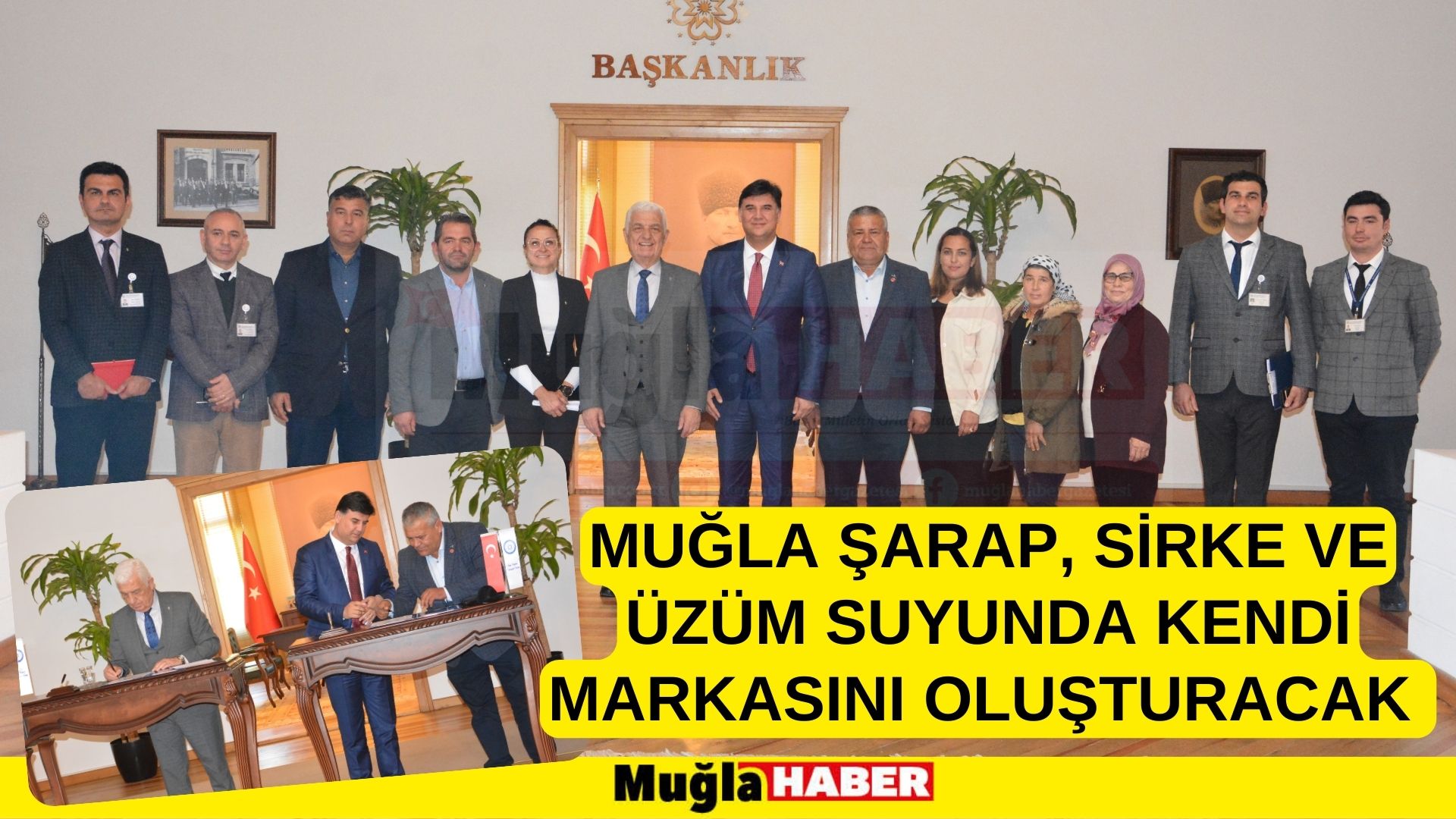 MUĞLA ŞARAP, SİRKE VE ÜZÜM SUYUNDA KENDİ MARKASINI OLUŞTURACAK 