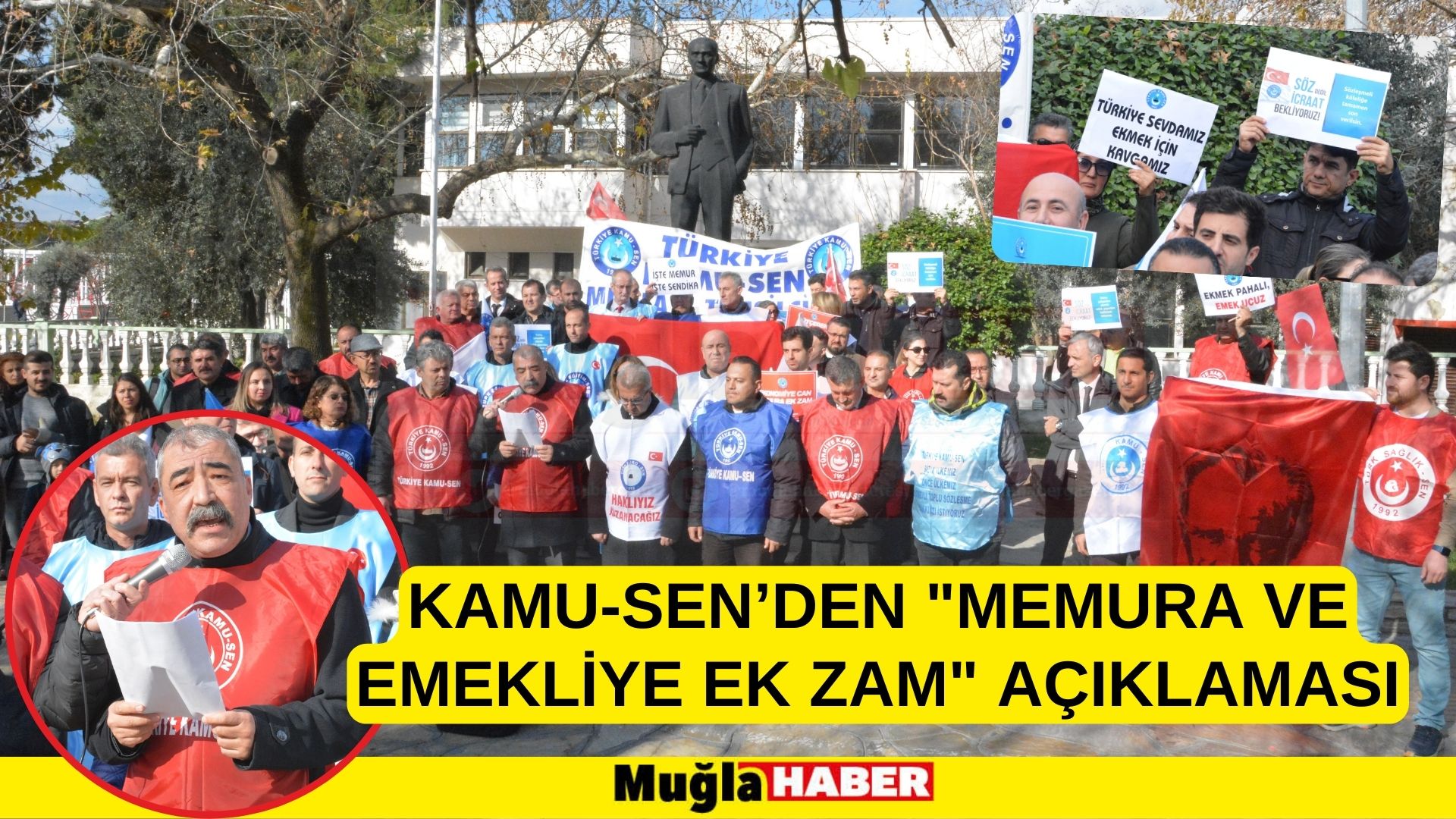 KAMU-SEN’DEN MEMURA VE EMEKLİYE EK ZAM AÇIKLAMASI