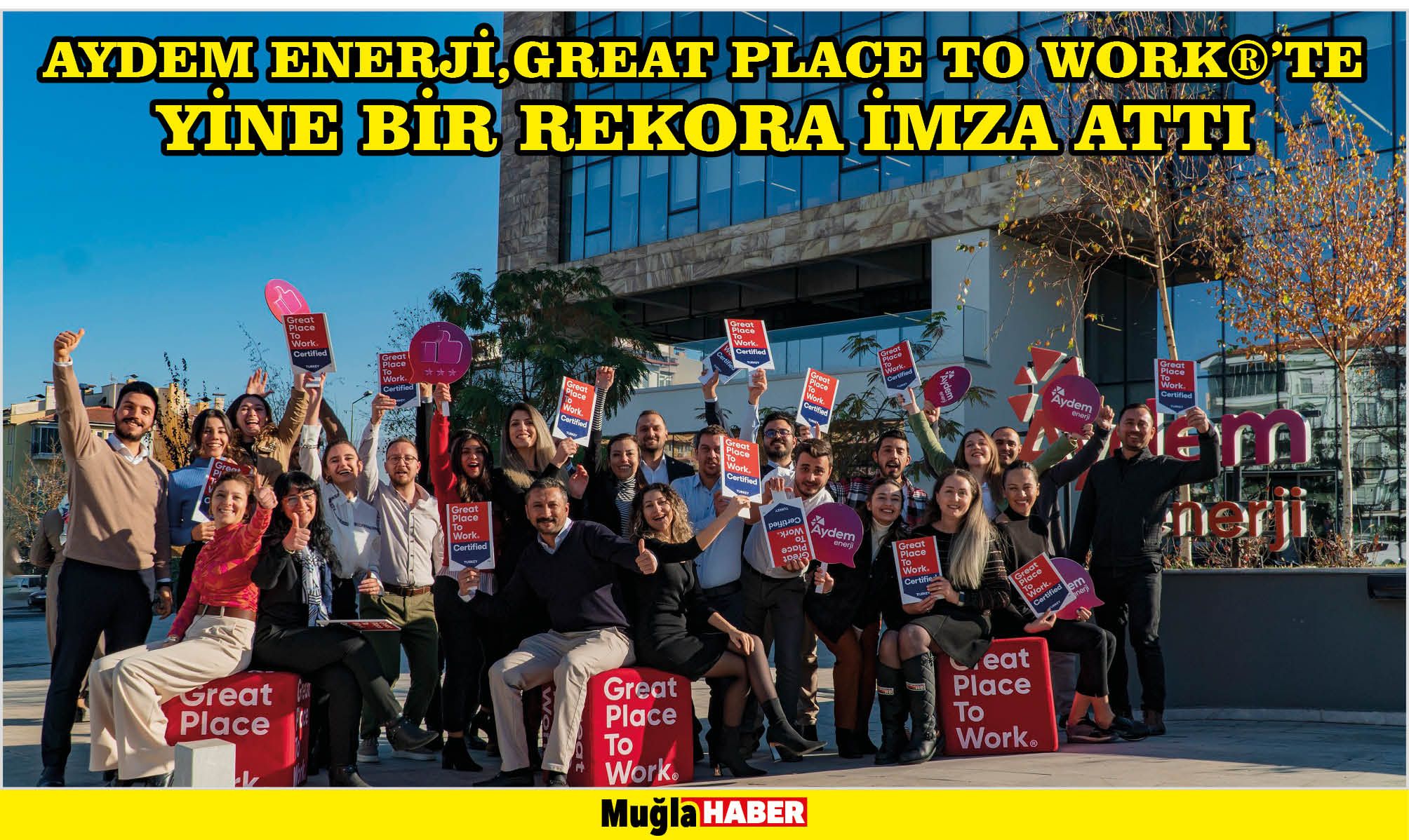 Aydem Enerji,Great Place to Work®’te yine bir rekora imza attı