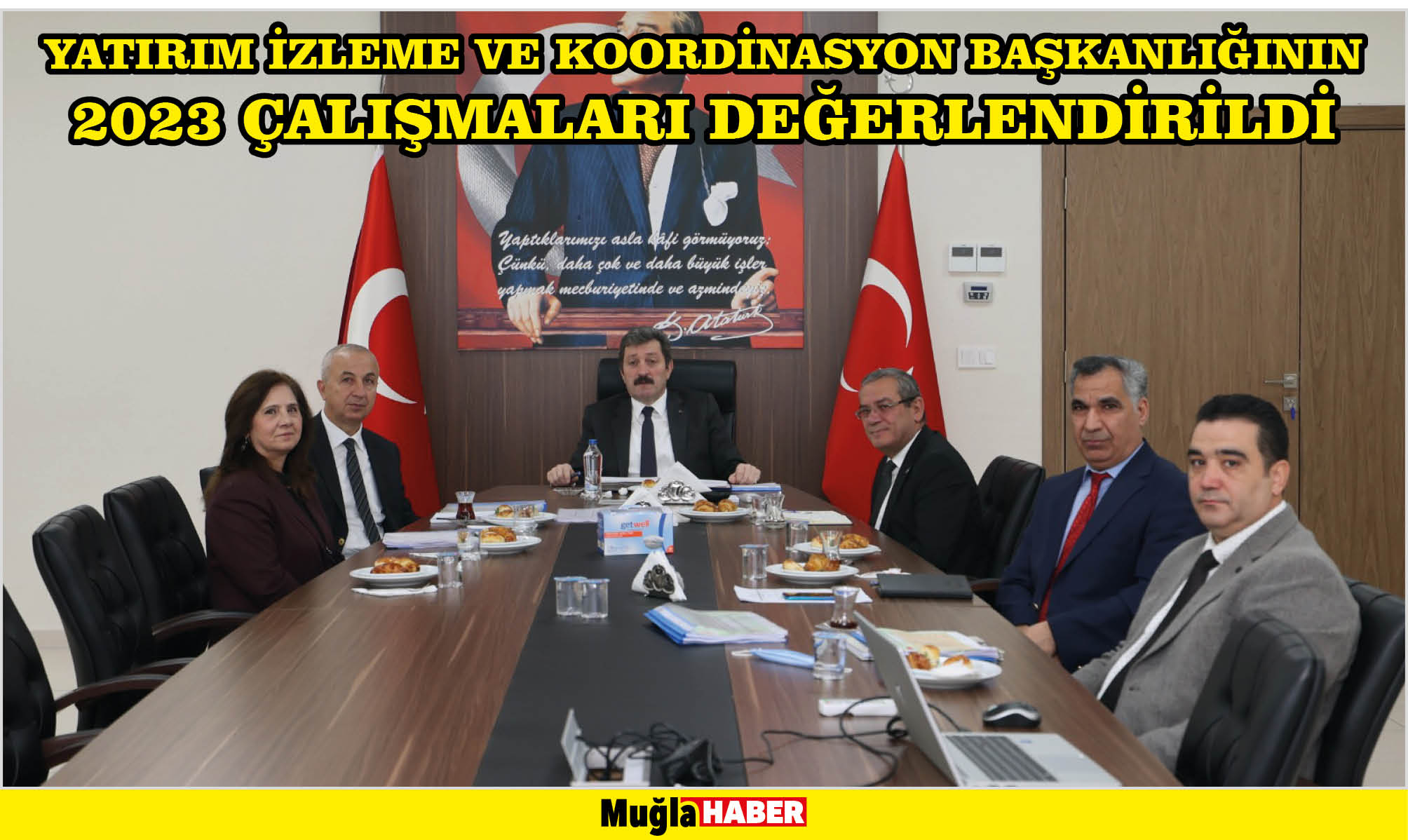 YATIRIM İZLEME VE KOORDİNASYON BAŞKANLIĞININ 2023 ÇALIŞMALARI DEĞERLENDİRİLDİ