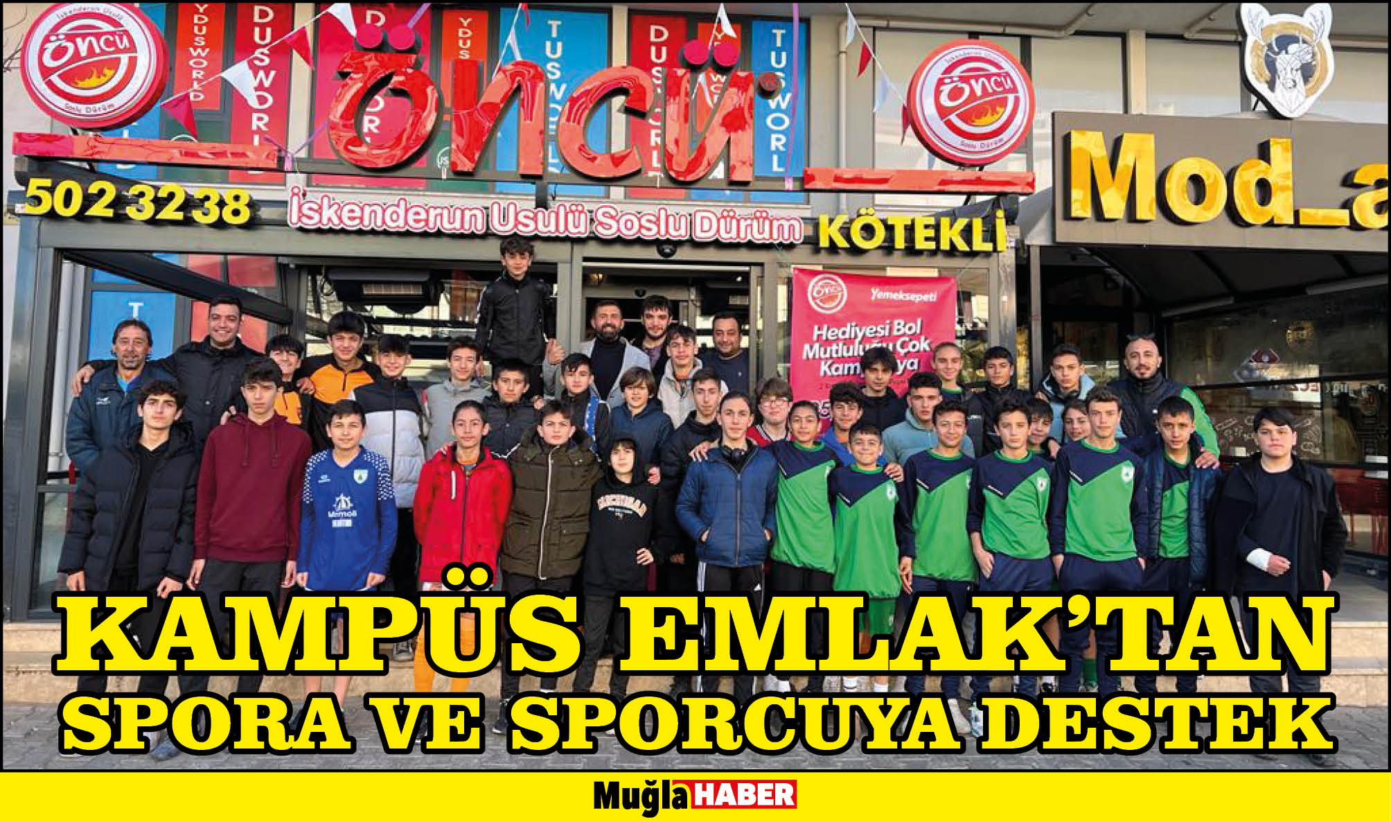 KAMPÜS EMLAK’TAN SPORA VE SPORCUYA DESTEK