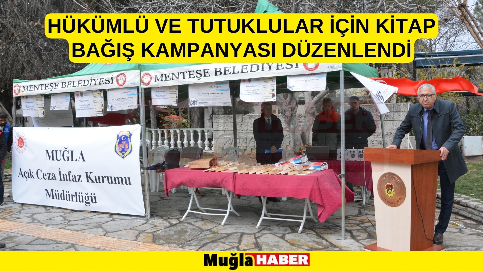 HÜKÜMLÜ VE TUTUKLULAR İÇİN KİTAP BAĞIŞ KAMPANYASI DÜZENLENDİ