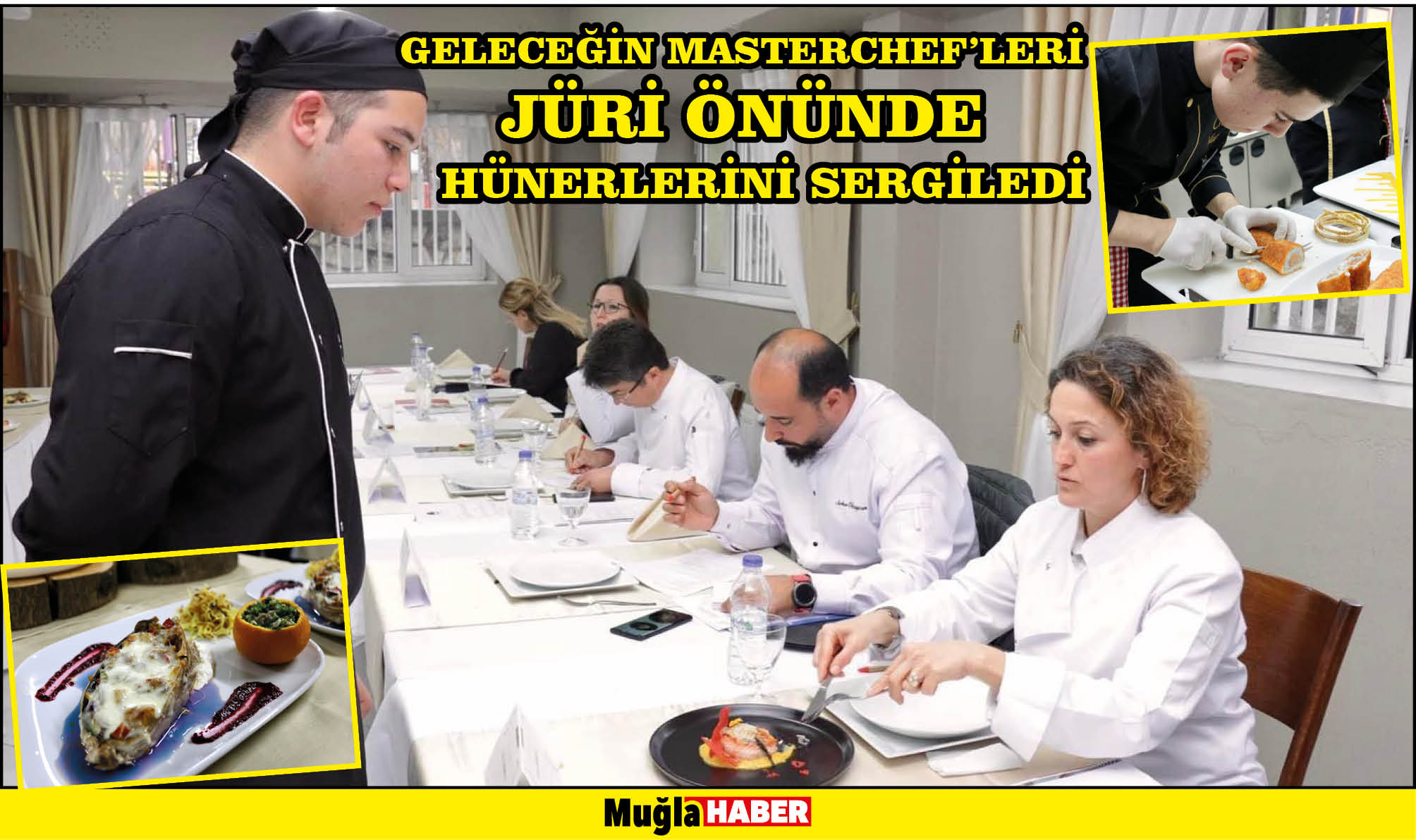 GELECEĞİN MASTERCHEF’LERİ JÜRİ ÖNÜNDE HÜNERLERİNİ SERGİLEDİ