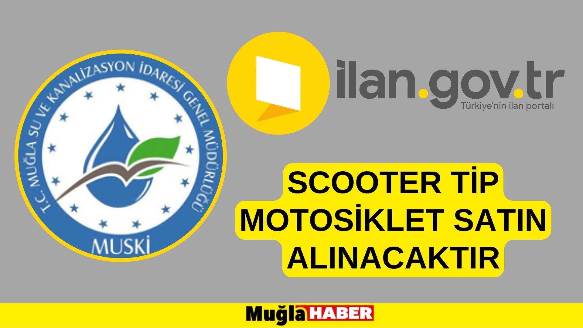 Scooter tip motosiklet satın alınacaktır