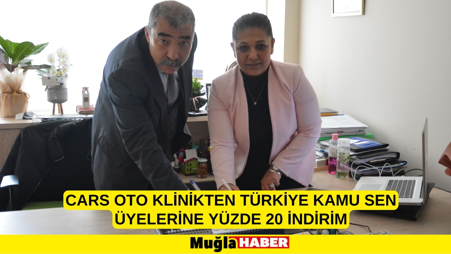 CARS OTO KLİNİKTEN TÜRKİYE KAMU SEN ÜYELERİNE YÜZDE 20 İNDİRİM