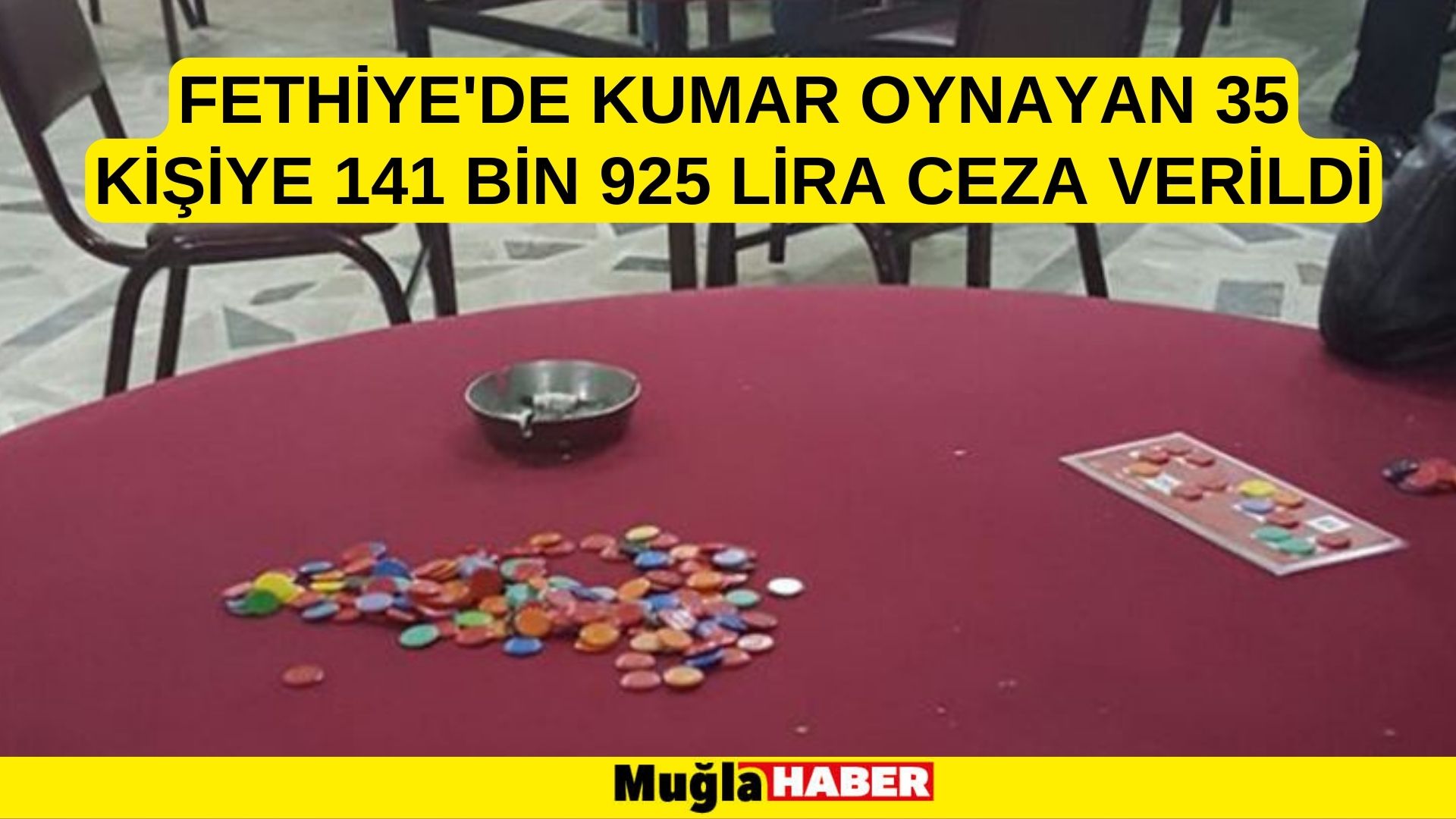 kumar oynayan 35 kişiye 141 bin 925 lira ceza verildi