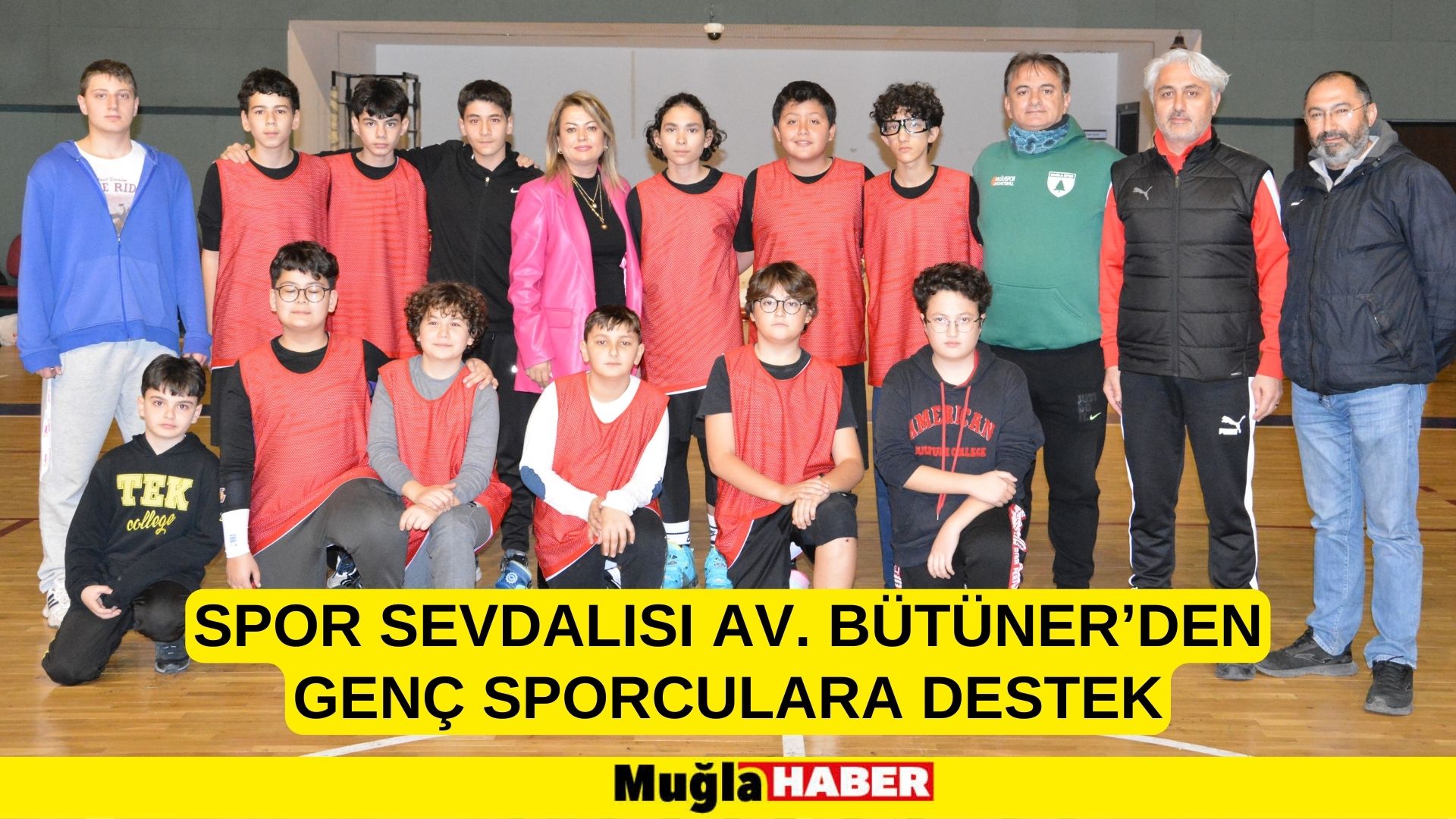 SPOR SEVDALISI AV. BÜTÜNER’DEN GENÇ SPORCULARA DESTEK