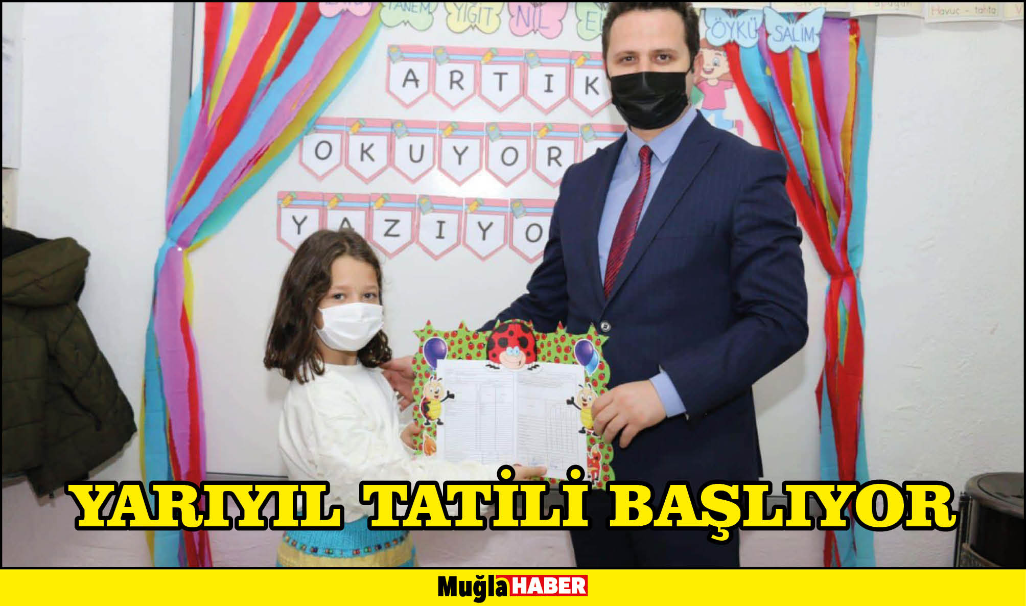 MUĞLA’DA 169 BİN ÖĞRENCİ YARIYIL TATİLİNE GİRECEK