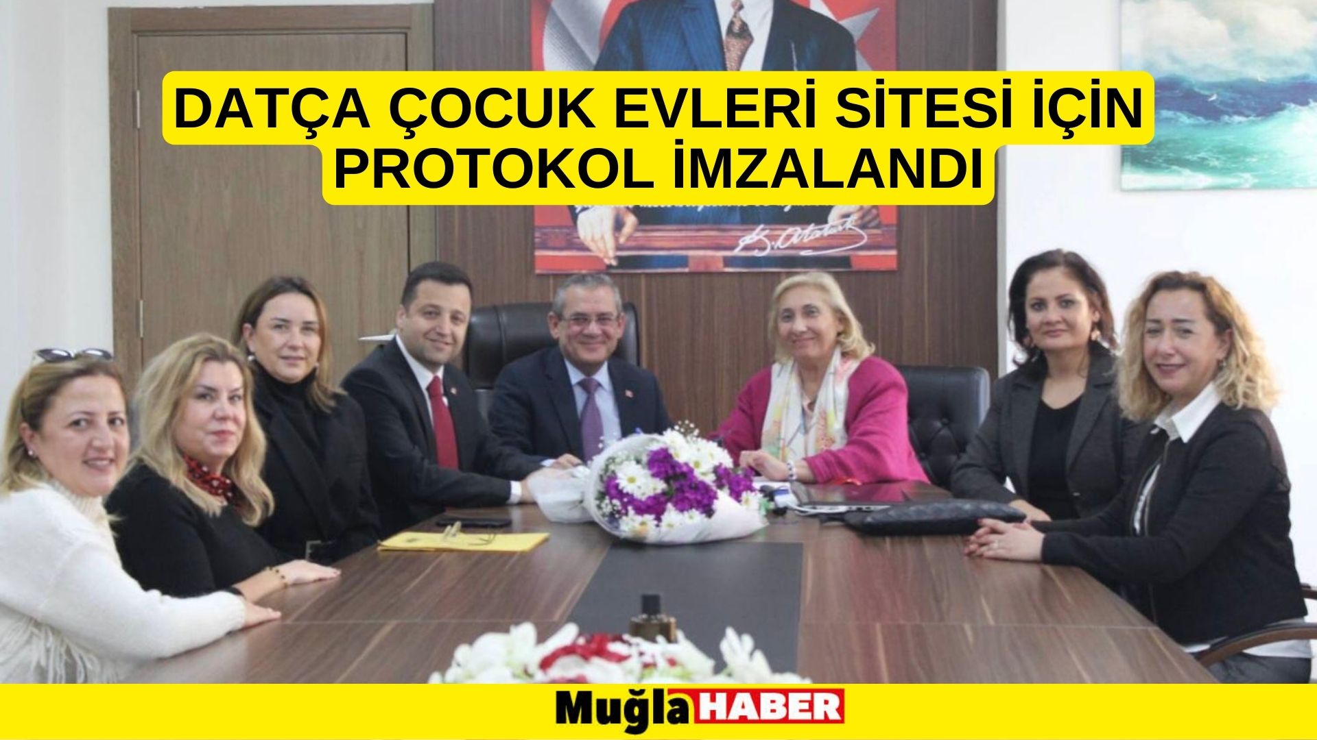 DATÇA ÇOCUK EVLERİ SİTESİ İÇİN PROTOKOL İMZALANDI