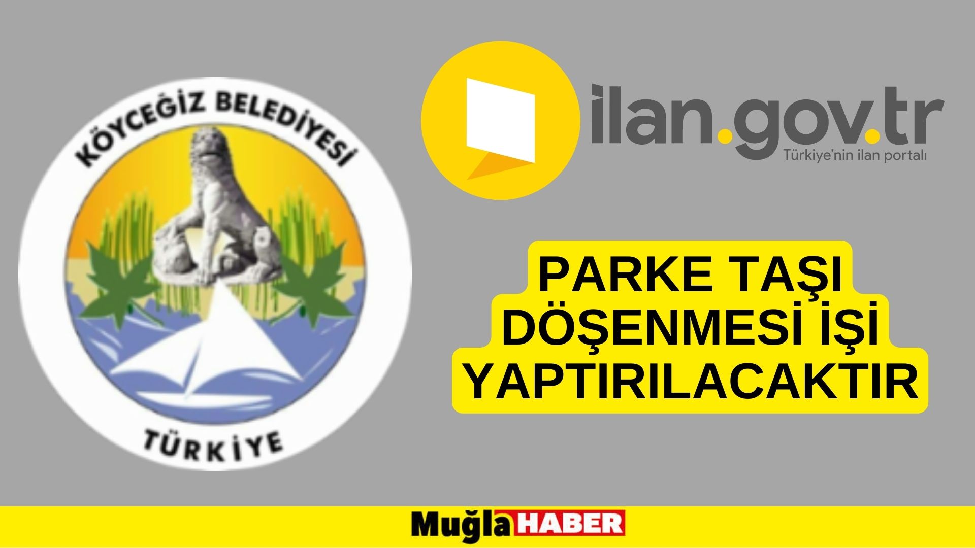 Parke taşı döşenmesi işi yaptırılacaktır