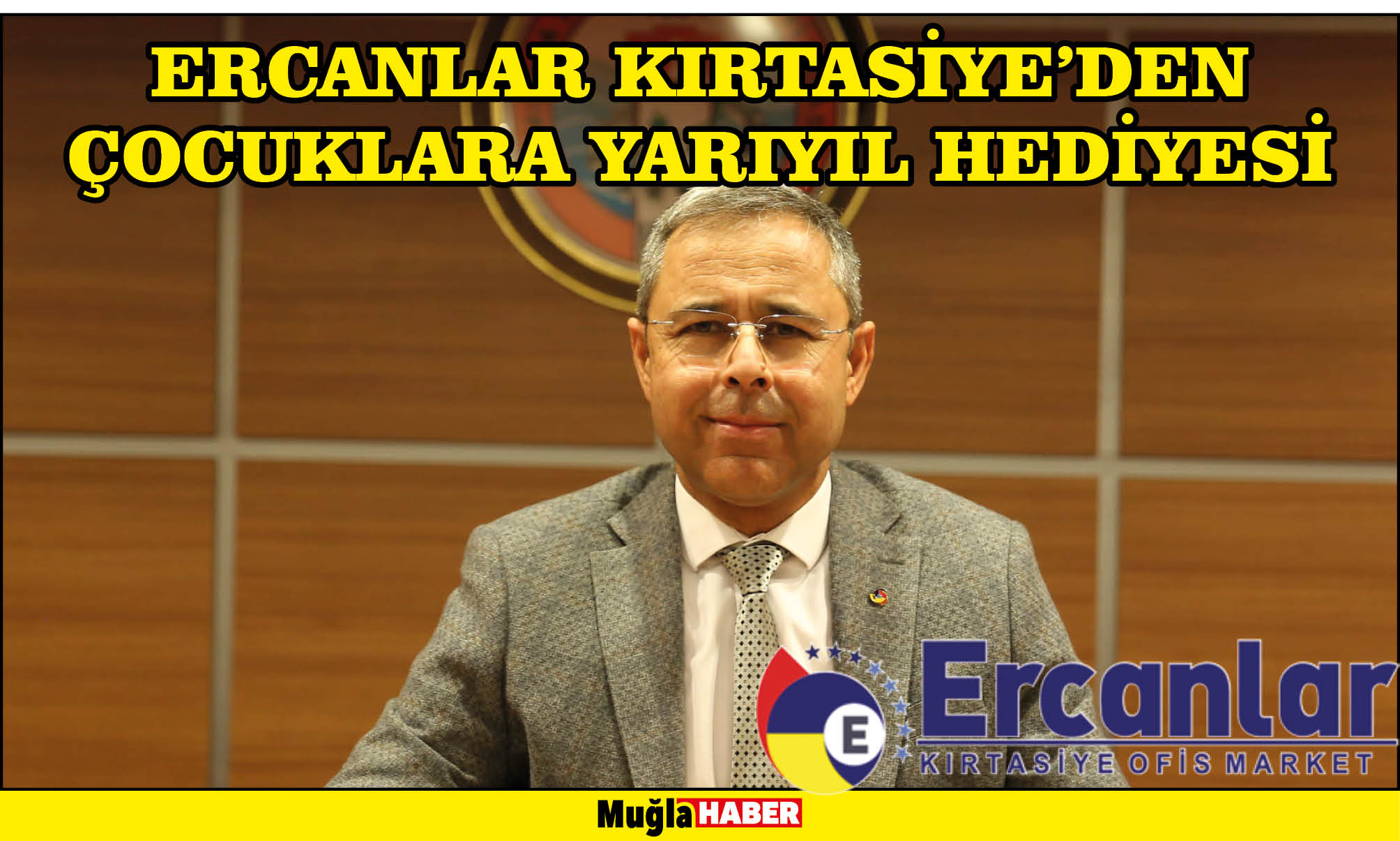 ERCANLAR KIRTASİYE’DEN ÇOCUKLARA YARIYIL HEDİYESİ