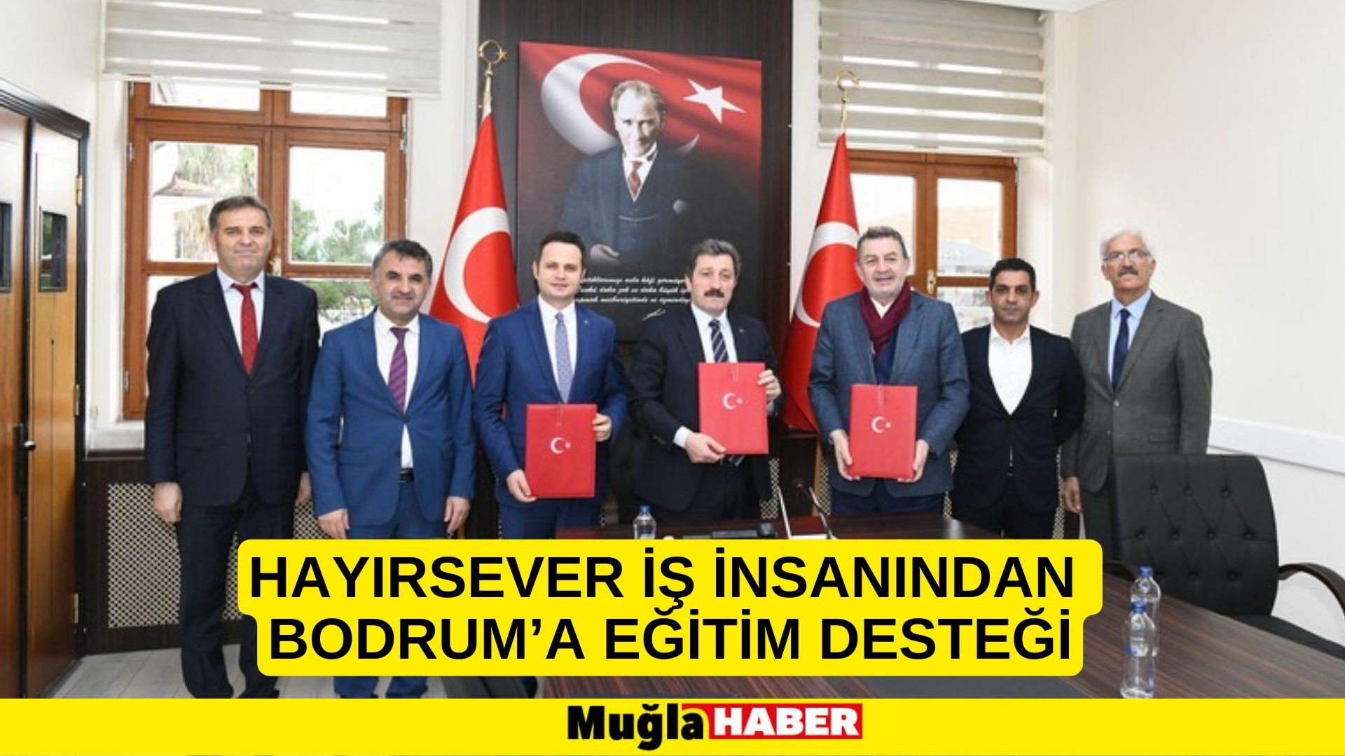 Hayırsever İş İnsanından Bodrum’a Eğitim Desteği