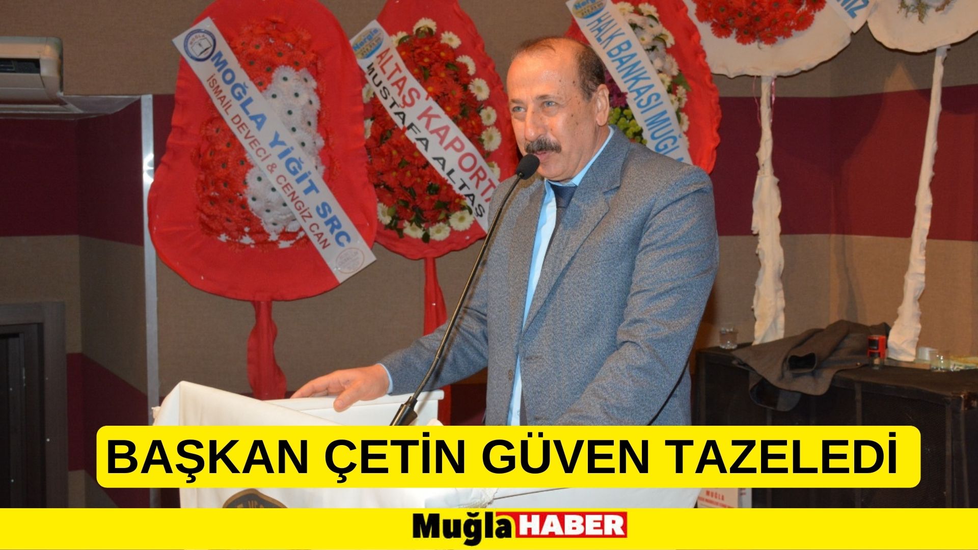 BAŞKAN ÇETİN GÜVEN TAZELEDİ