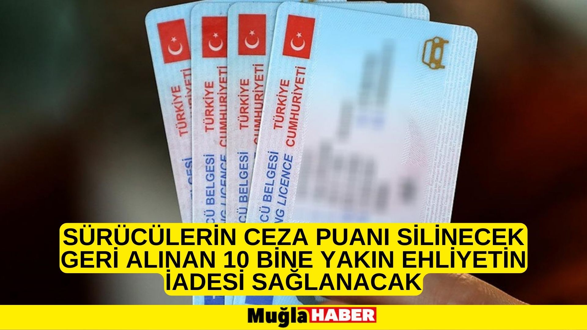 10 bine yakın ehliyet iade edilecek