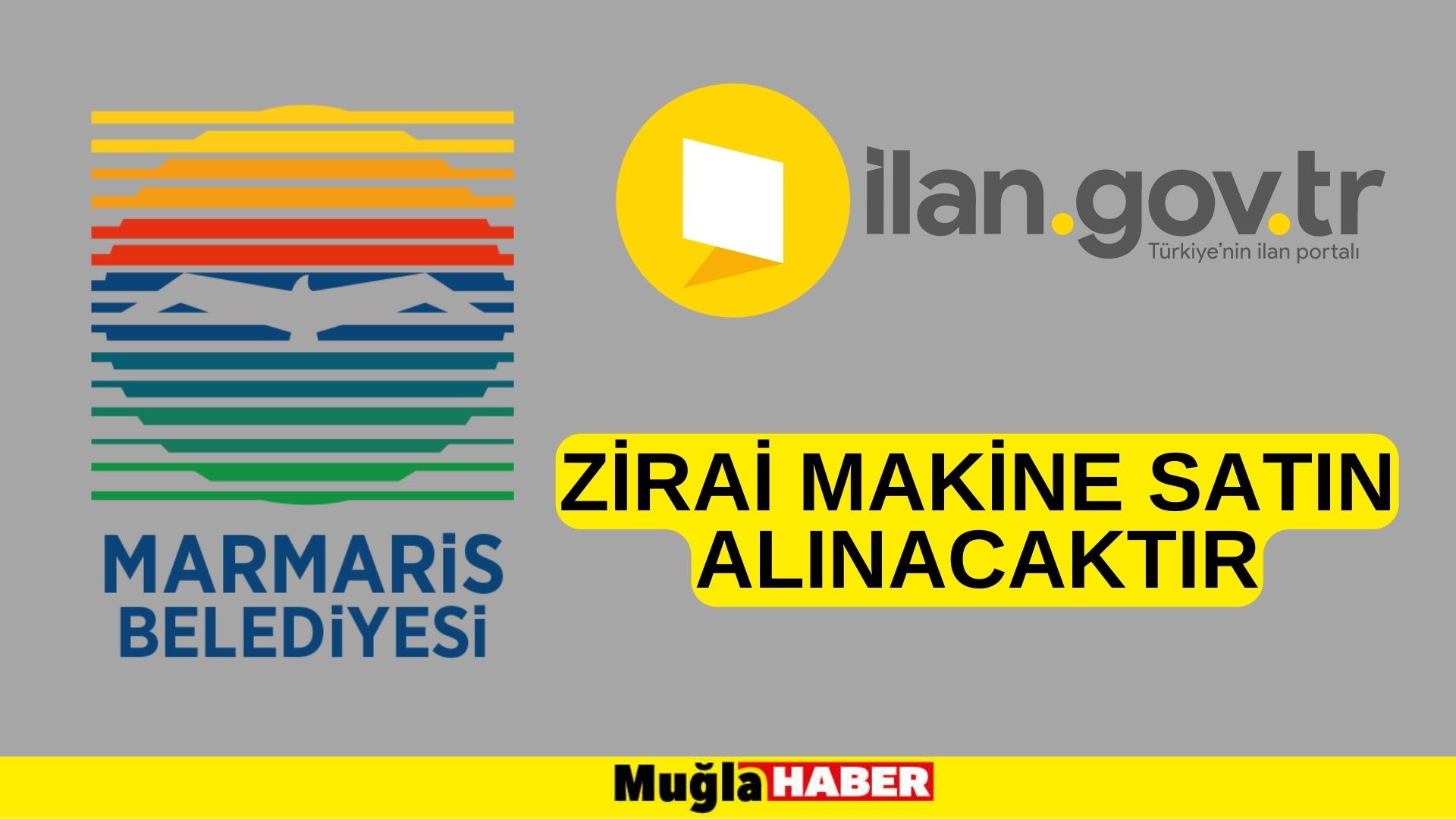 Zirai makine satın alınacaktır