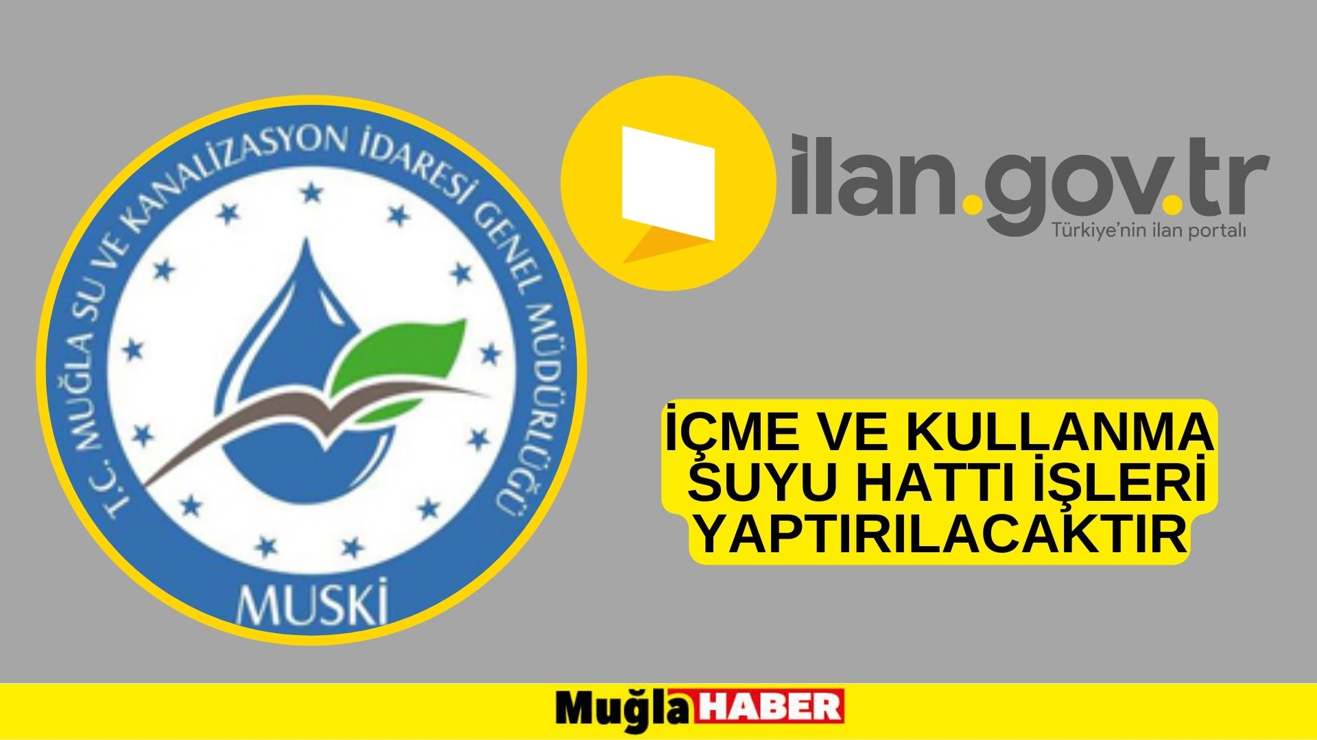 İçme ve kullanma suyu hattı işleri yaptırılacaktır