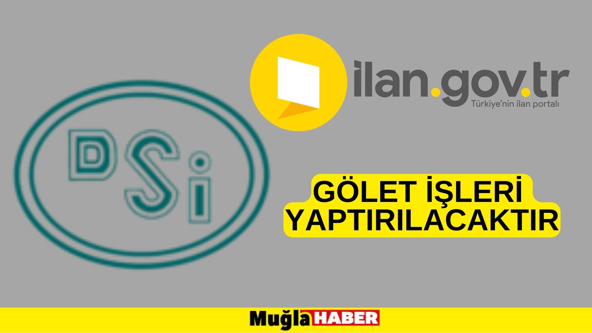 Gölet işleri yaptırılacaktır