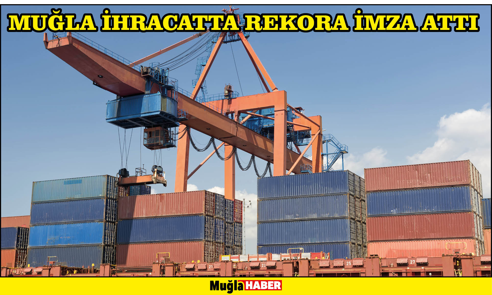 Muğla ihracatta rekora imza attı